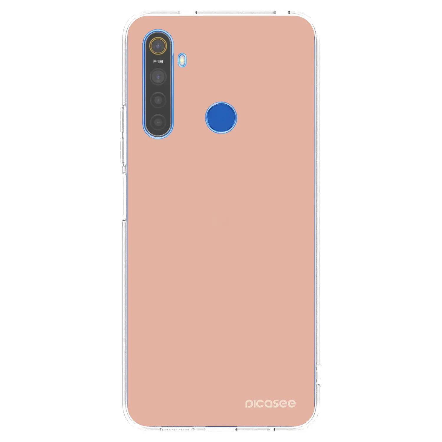 Silikonový průhledný obal pro Realme 5 - Lullaby