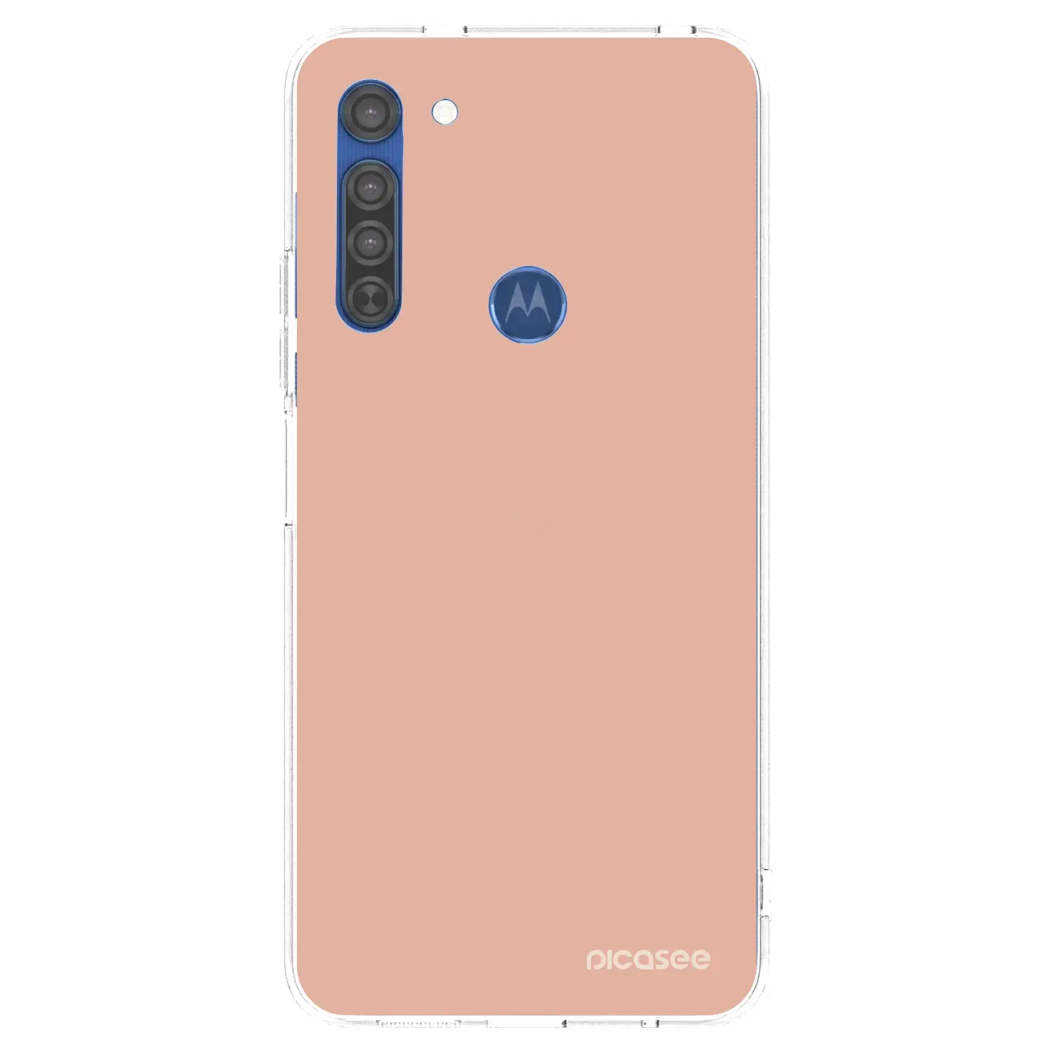 Silikonový průhledný obal pro Motorola Moto G8 - Lullaby