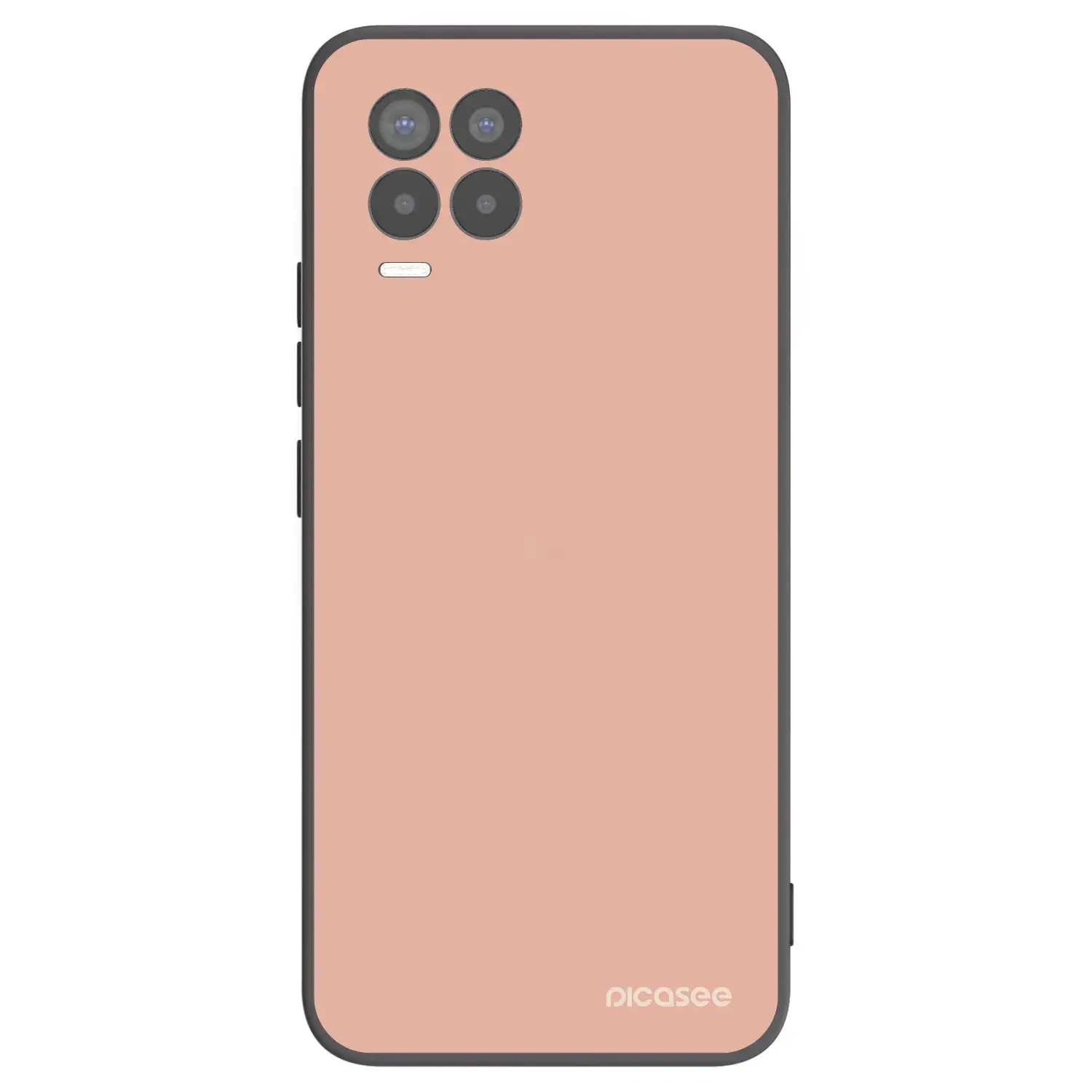 Silikonový černý obal pro Realme 8 Pro - Lullaby