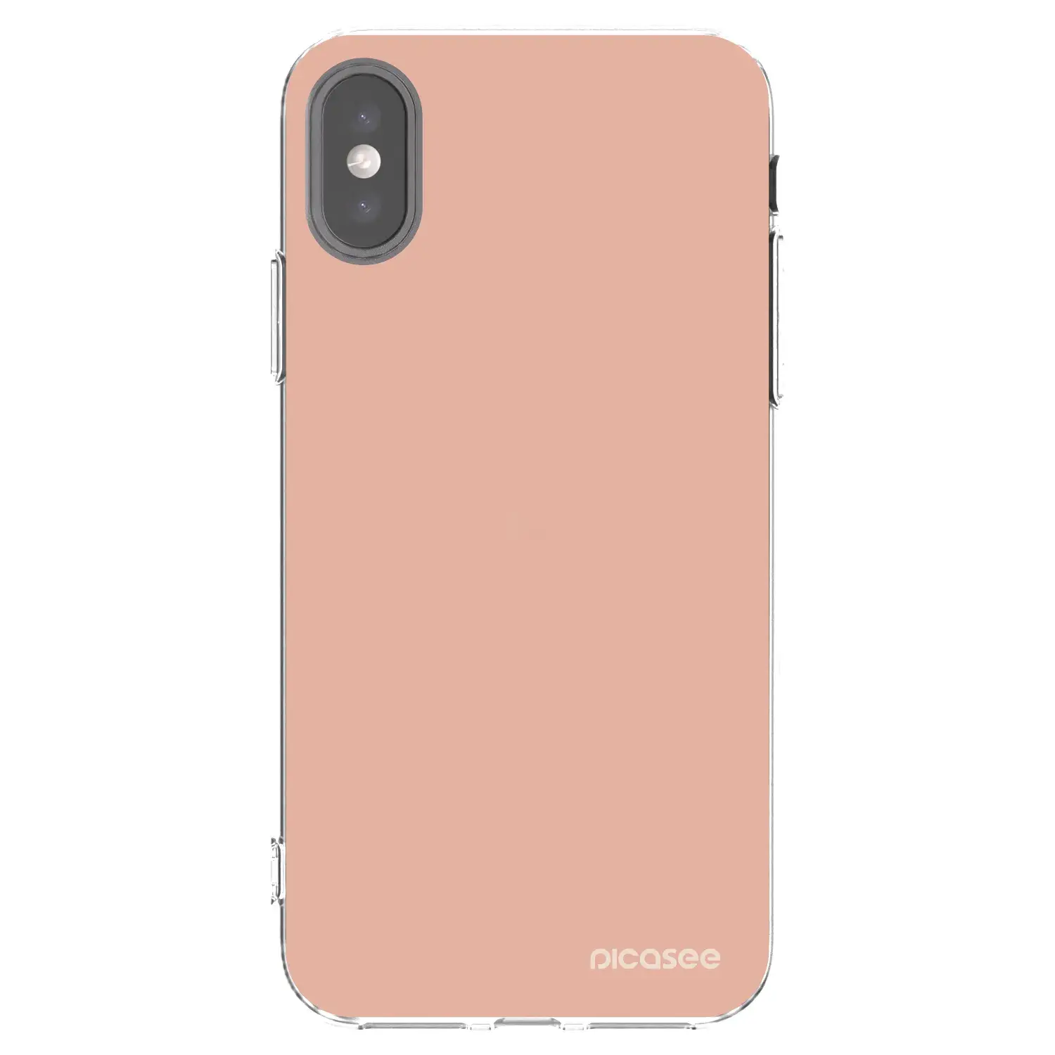 Silikonový průhledný obal pro Apple iPhone X/XS - Lullaby