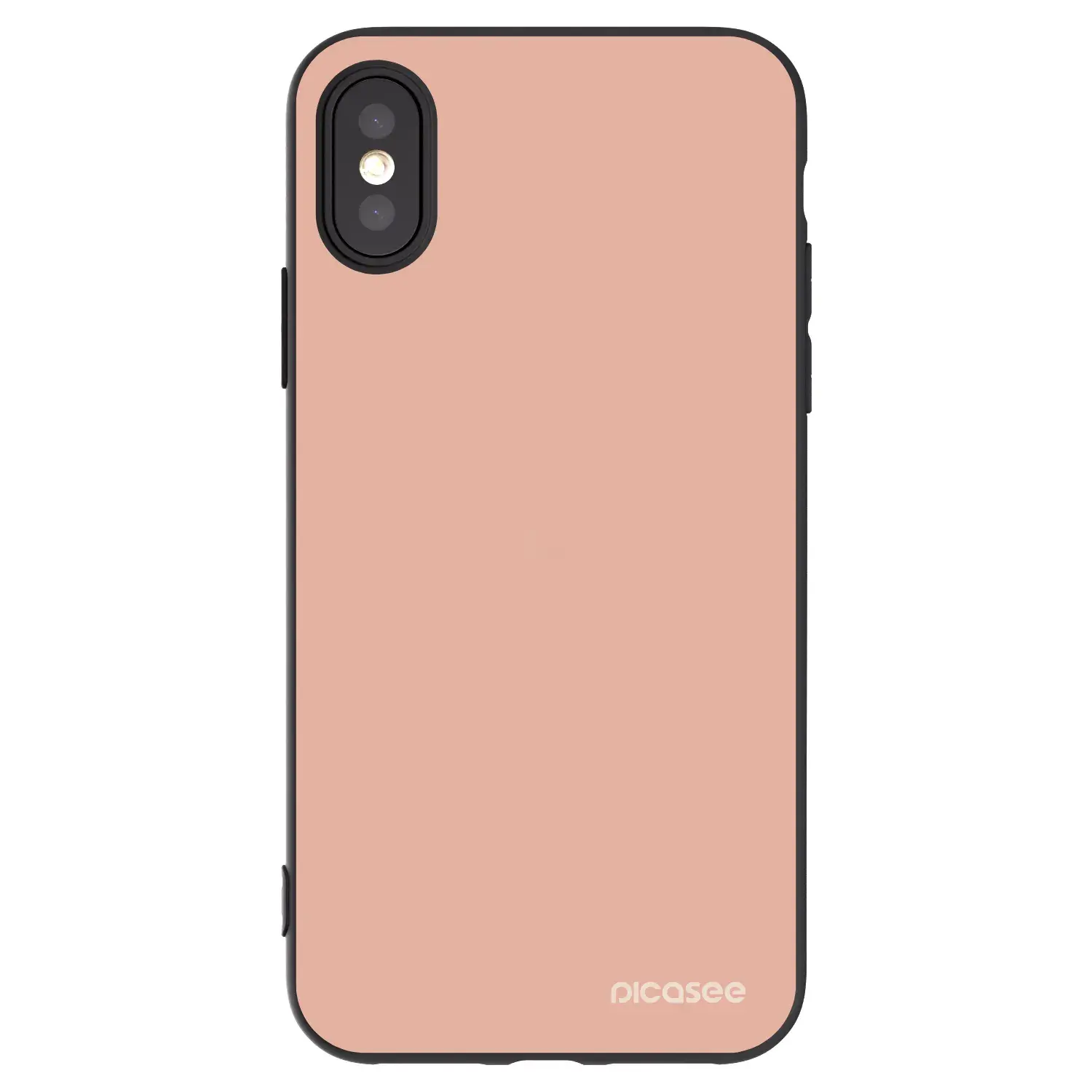 Silikonový černý obal pro Apple iPhone X/XS - Lullaby