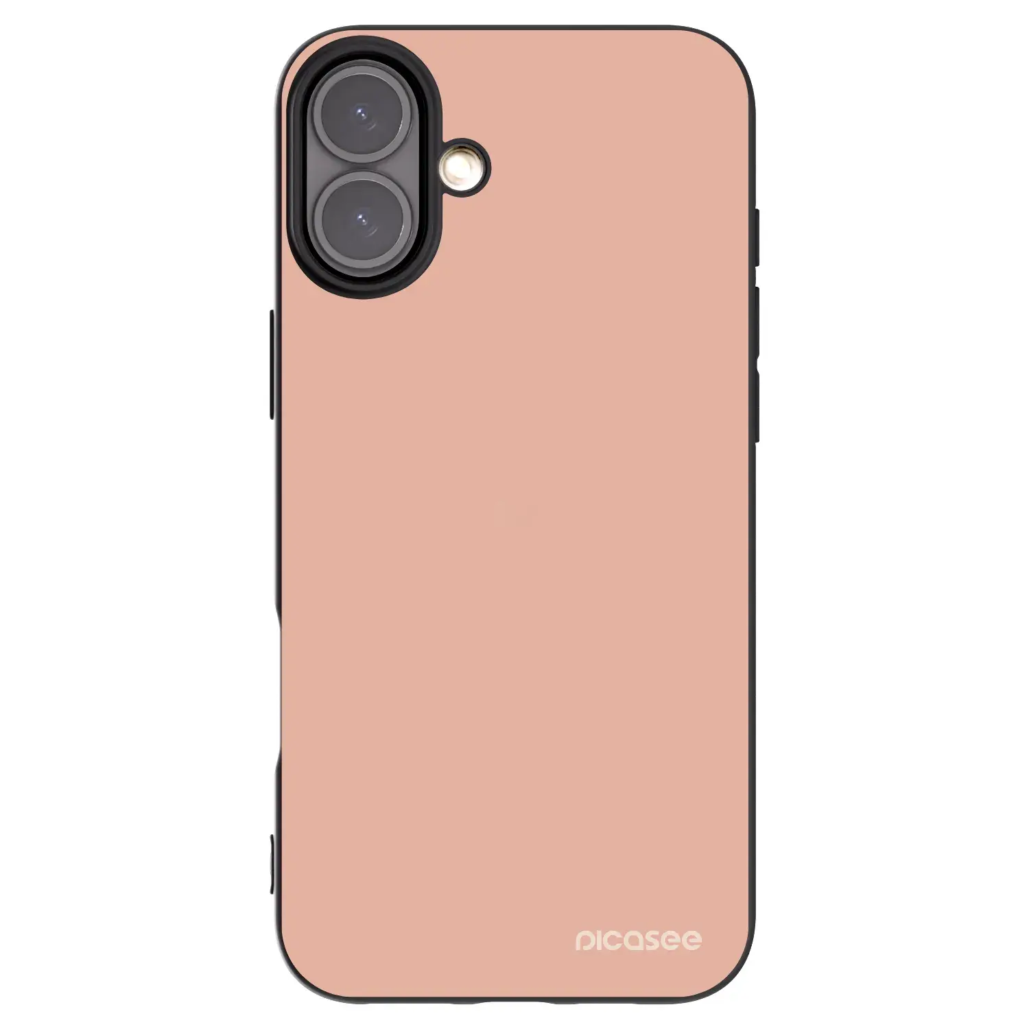 Silikonový černý obal pro Apple iPhone 16 Plus - Lullaby