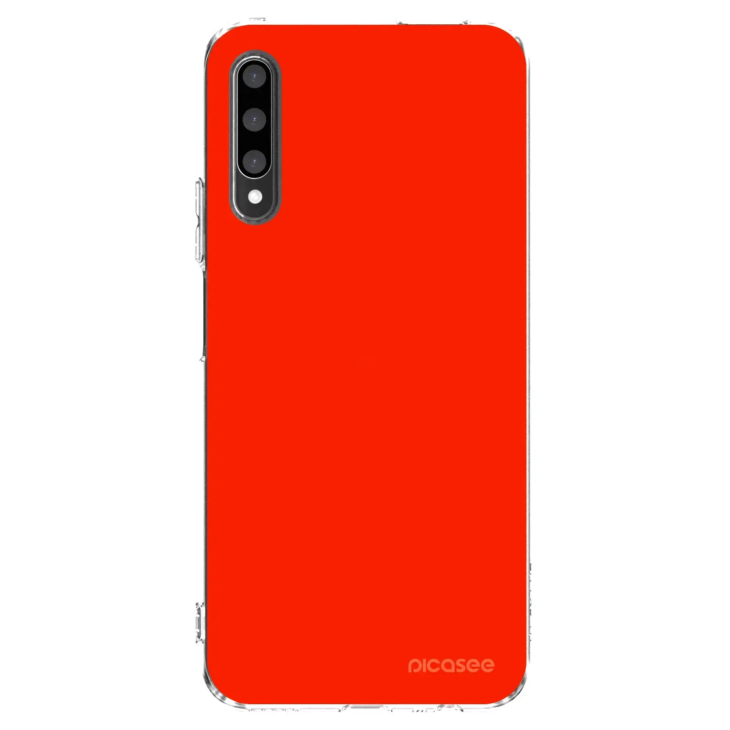 Silikonový průhledný obal pro Honor 9X Pro - Maranello Red