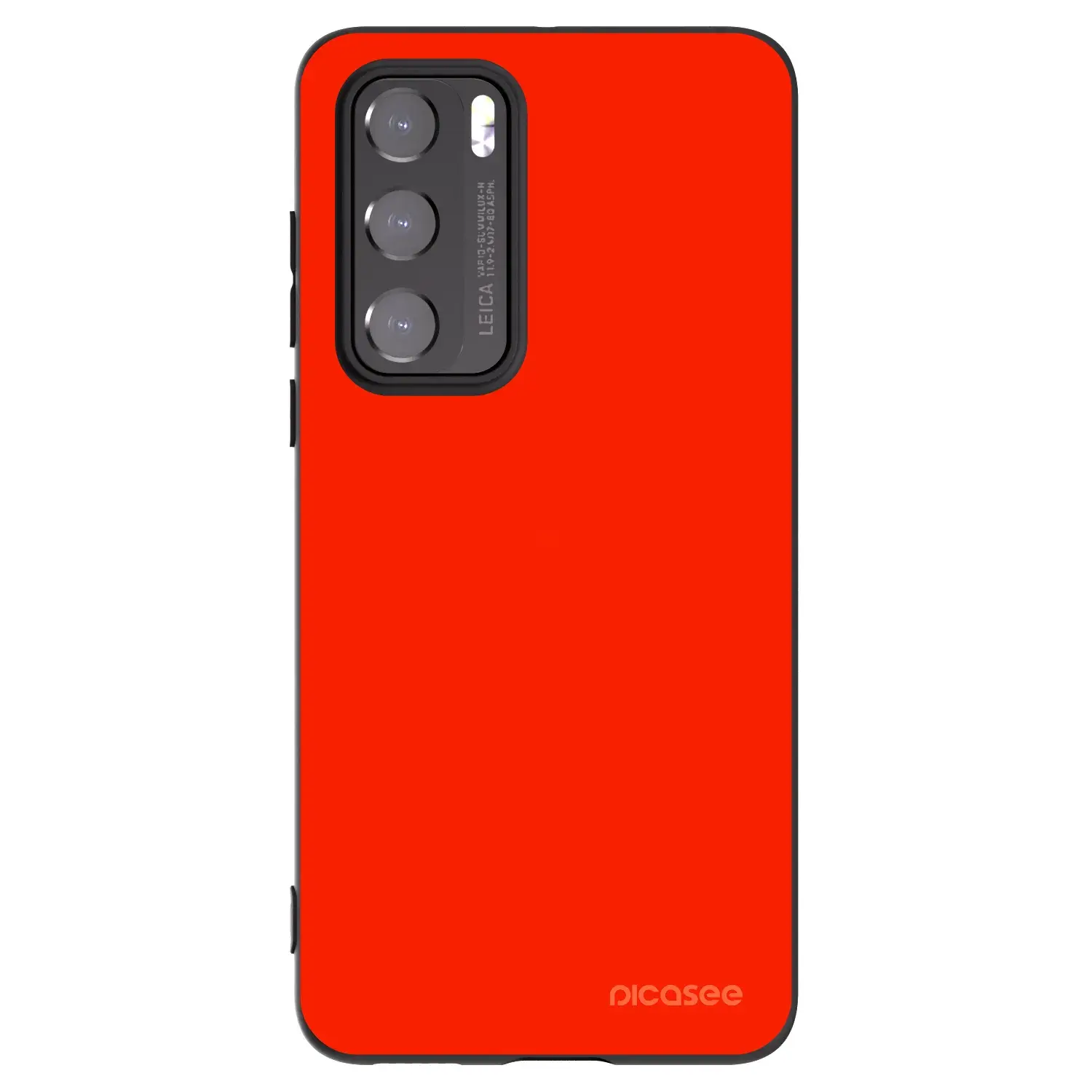 Silikonový černý obal pro Huawei P40 - Maranello Red