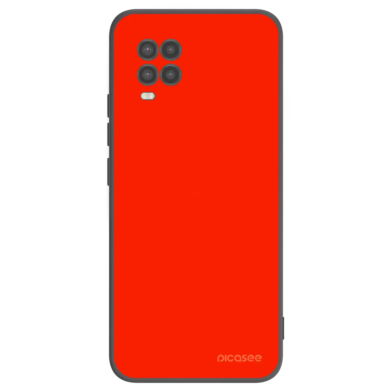 Silikonový černý obal pro Xiaomi Mi 10 Lite - Maranello Red