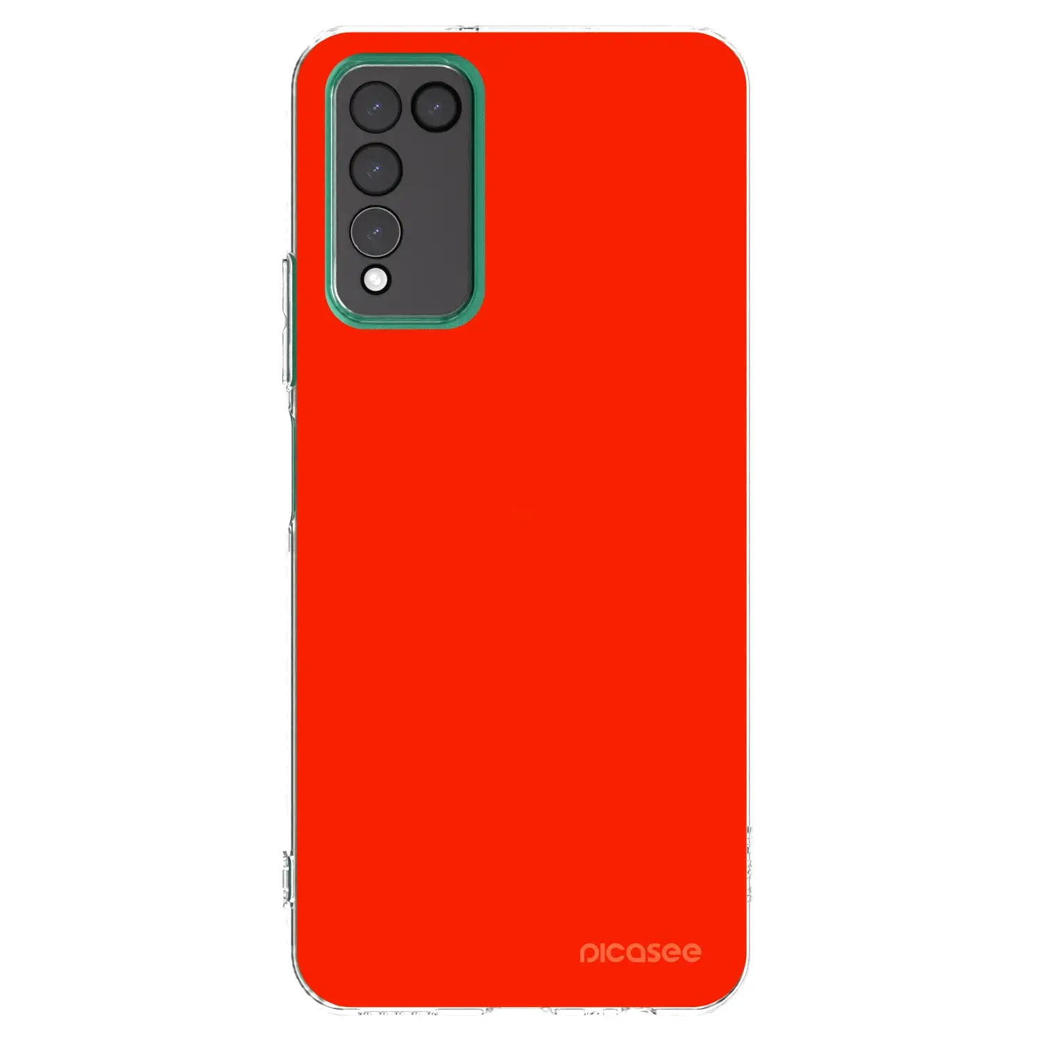 Silikonový průhledný obal pro Honor 10X Lite - Maranello Red