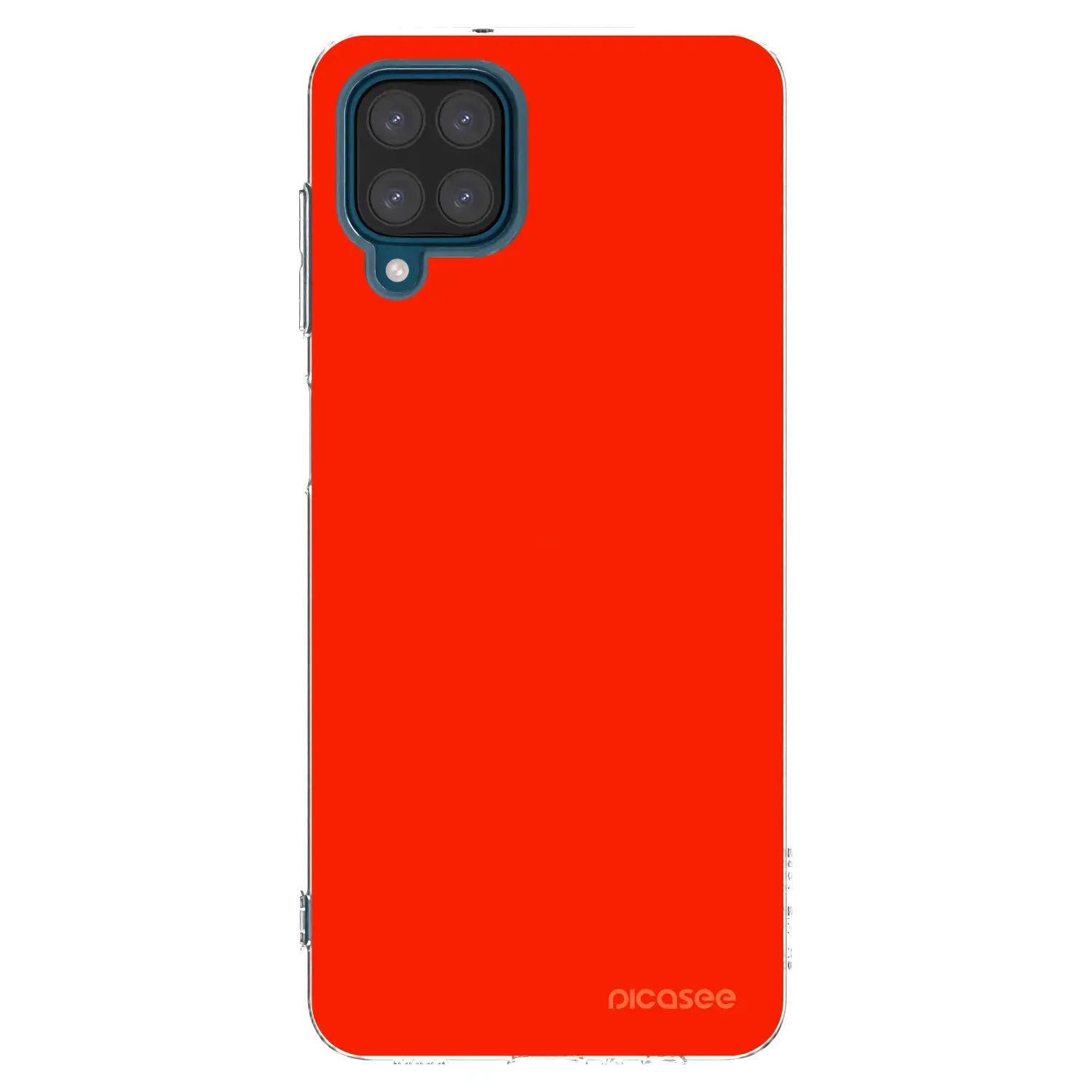 Silikonový průhledný obal pro Samsung Galaxy A12 A125F - Maranello Red