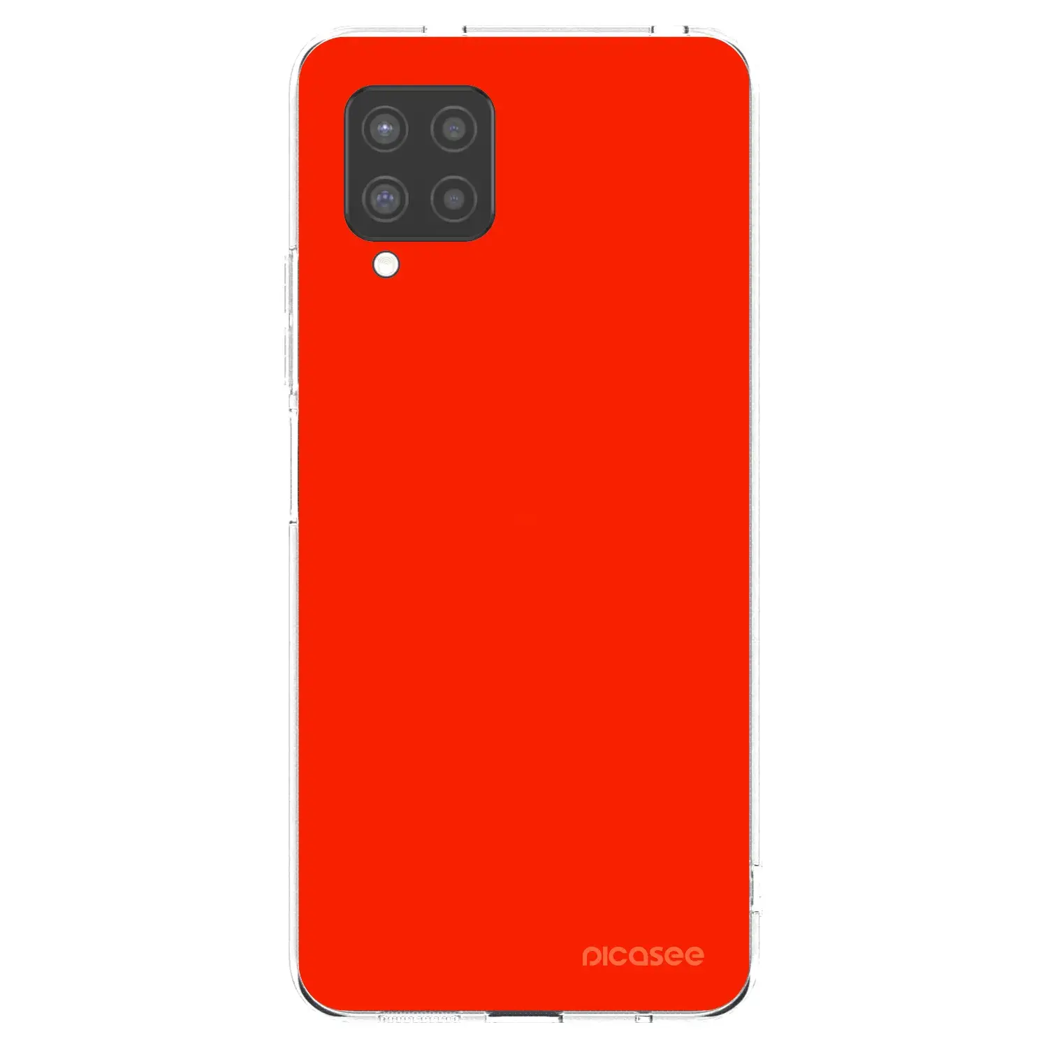 Silikonový průhledný obal pro Samsung Galaxy A42 A426B - Maranello Red