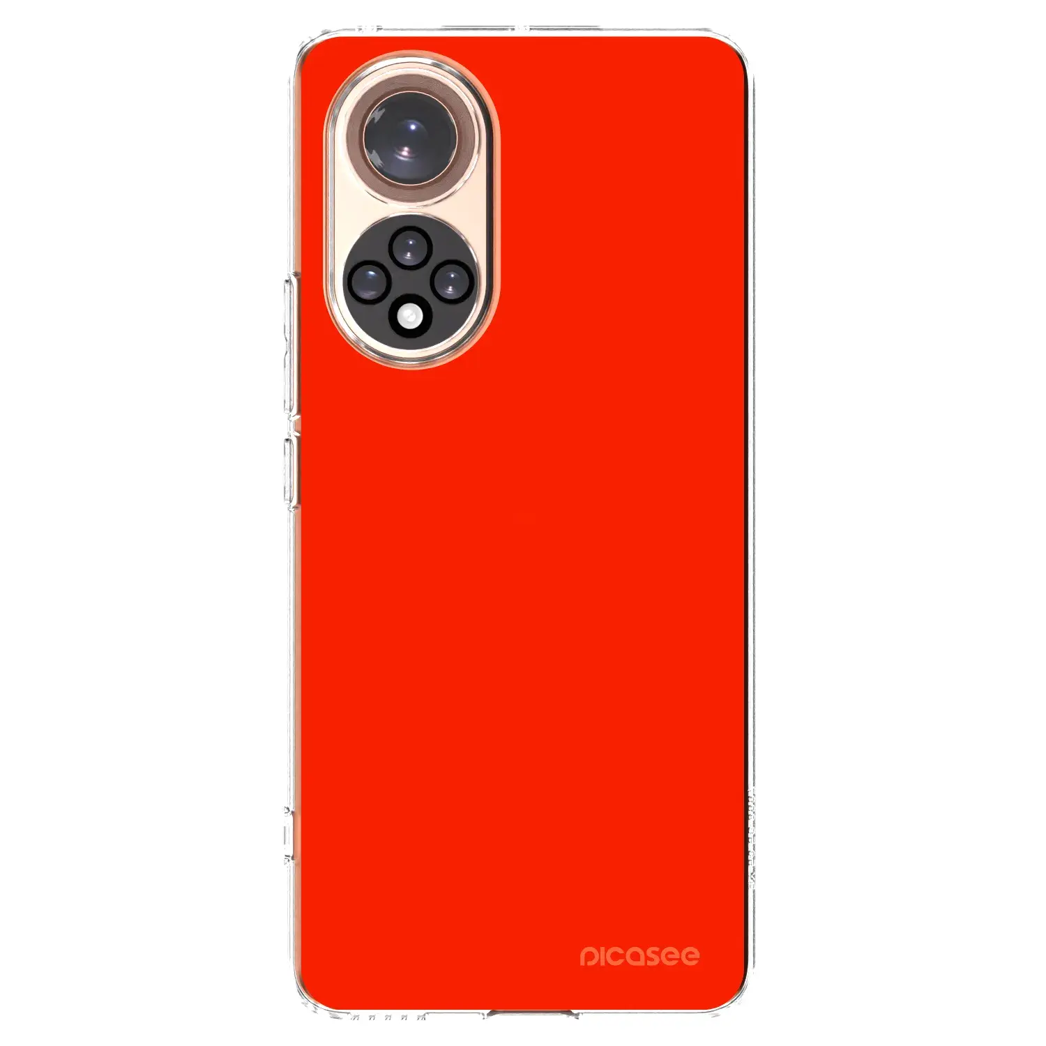Silikonový průhledný obal pro Huawei Nova 9 - Maranello Red