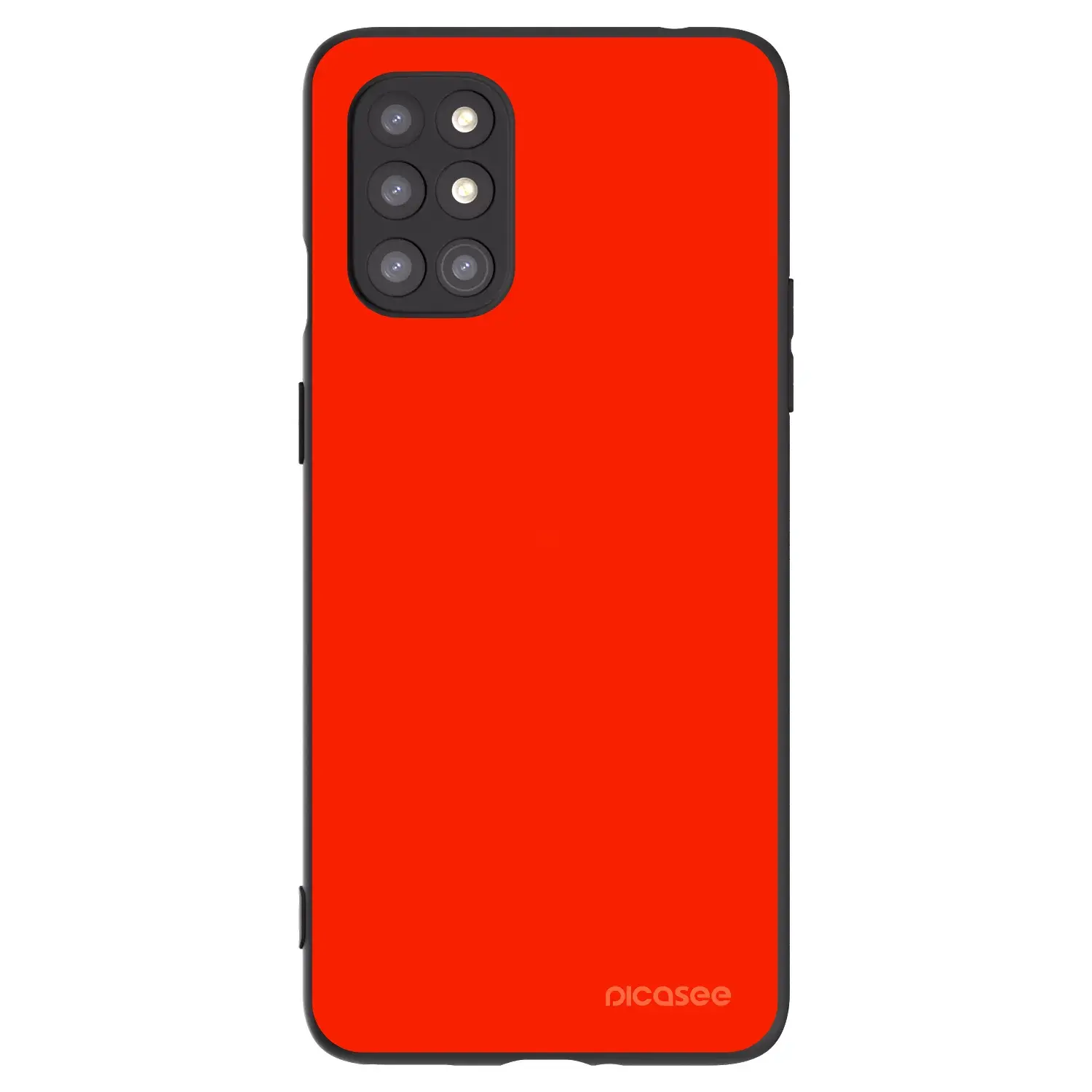 Silikonový černý obal pro OnePlus 8T - Maranello Red