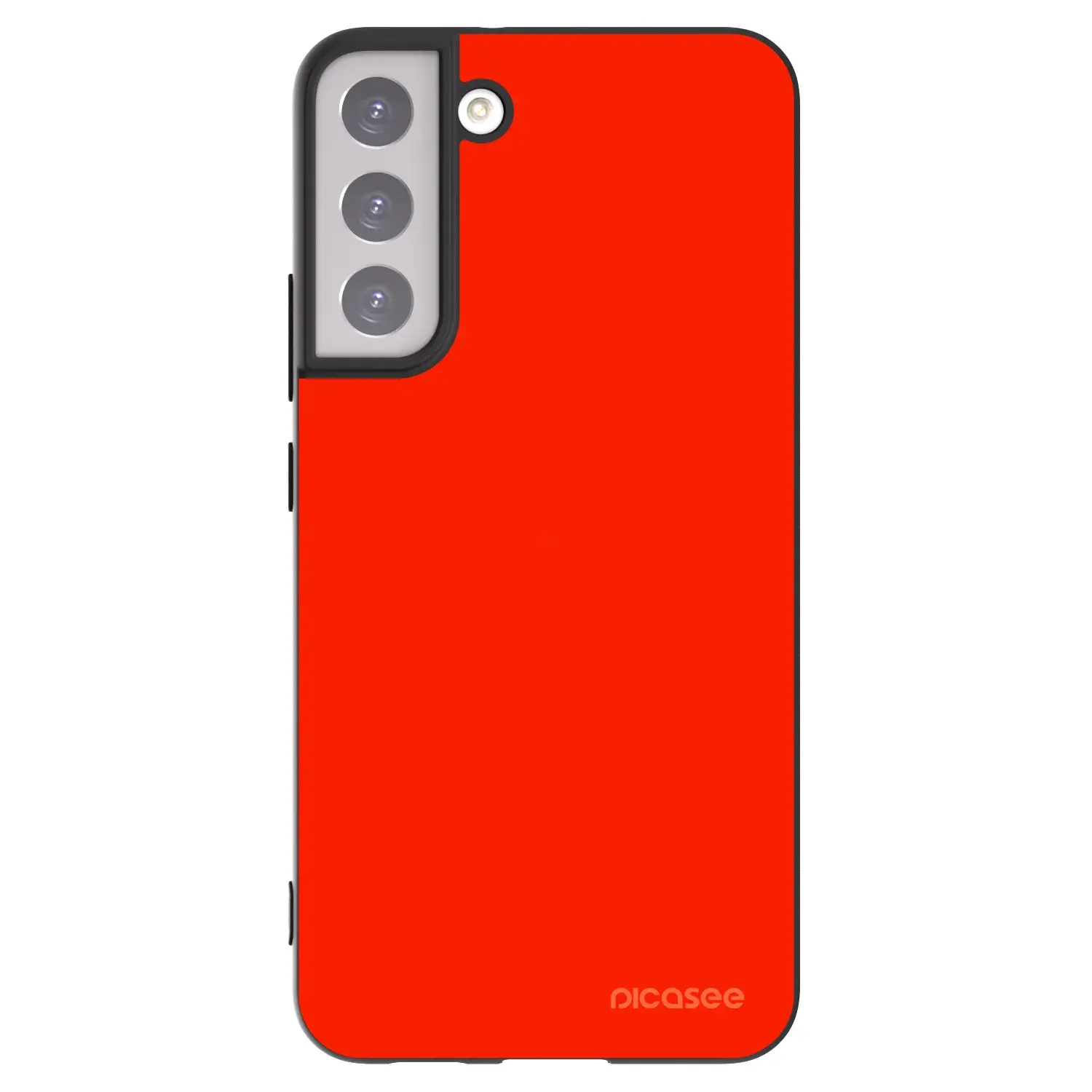 Silikonový černý obal pro Samsung Galaxy S22+ 5G - Maranello Red