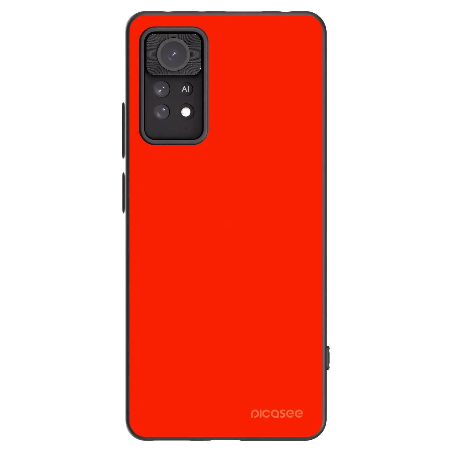 Silikonový černý obal pro Xiaomi Redmi Note 11 Pro - Maranello Red