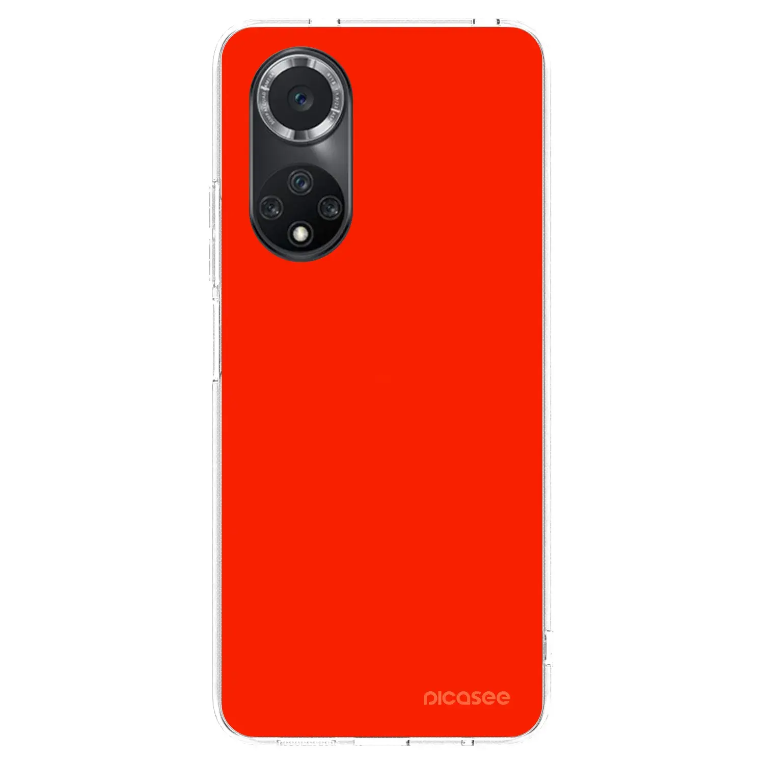 Silikonový průhledný obal pro Huawei Nova 9 SE - Maranello Red