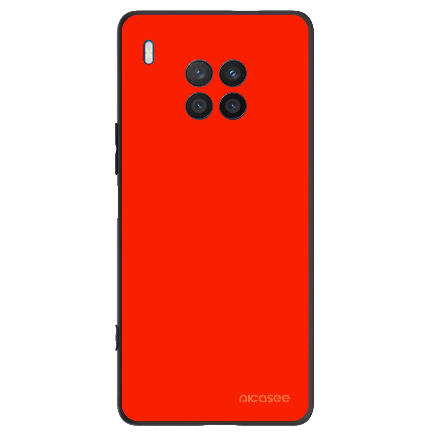 Silikonový černý obal pro Honor 50 Lite - Maranello Red