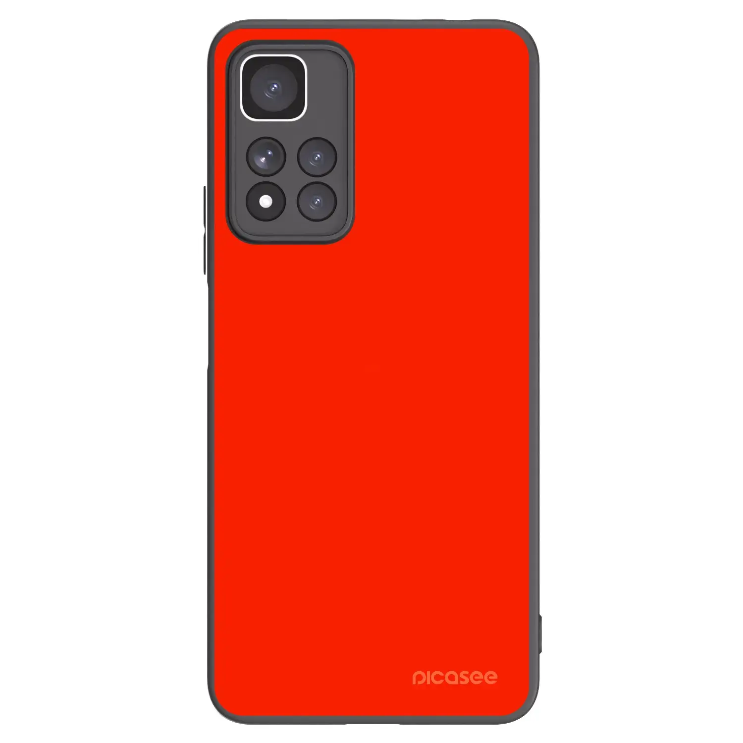 Silikonový černý obal pro Xiaomi Redmi Note 11 Pro+ 5G - Maranello Red