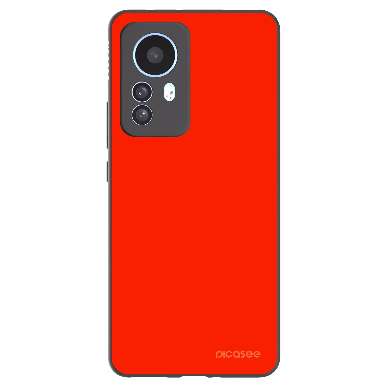 Silikonový černý obal pro Xiaomi 12T Pro - Maranello Red
