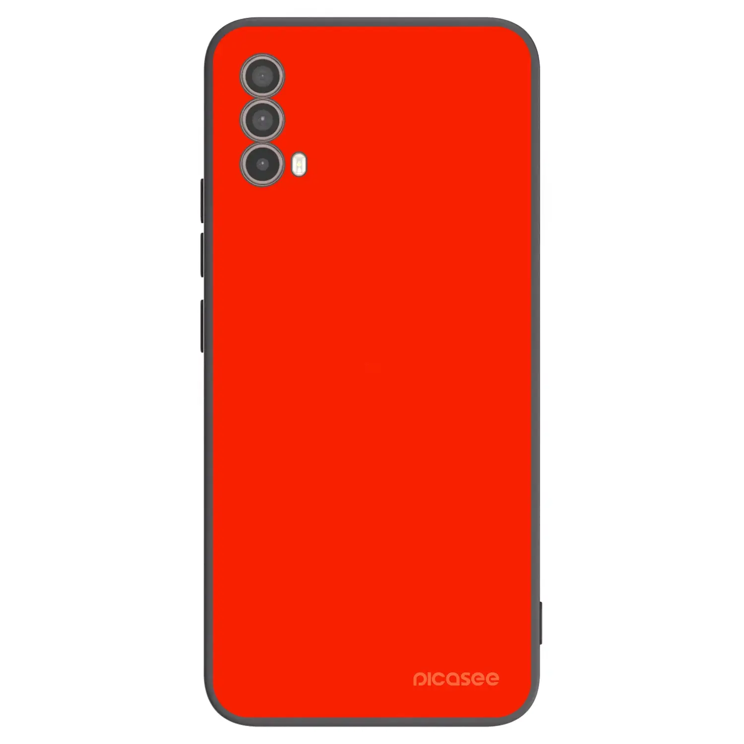 Silikonový černý obal pro Motorola Moto E40 - Maranello Red
