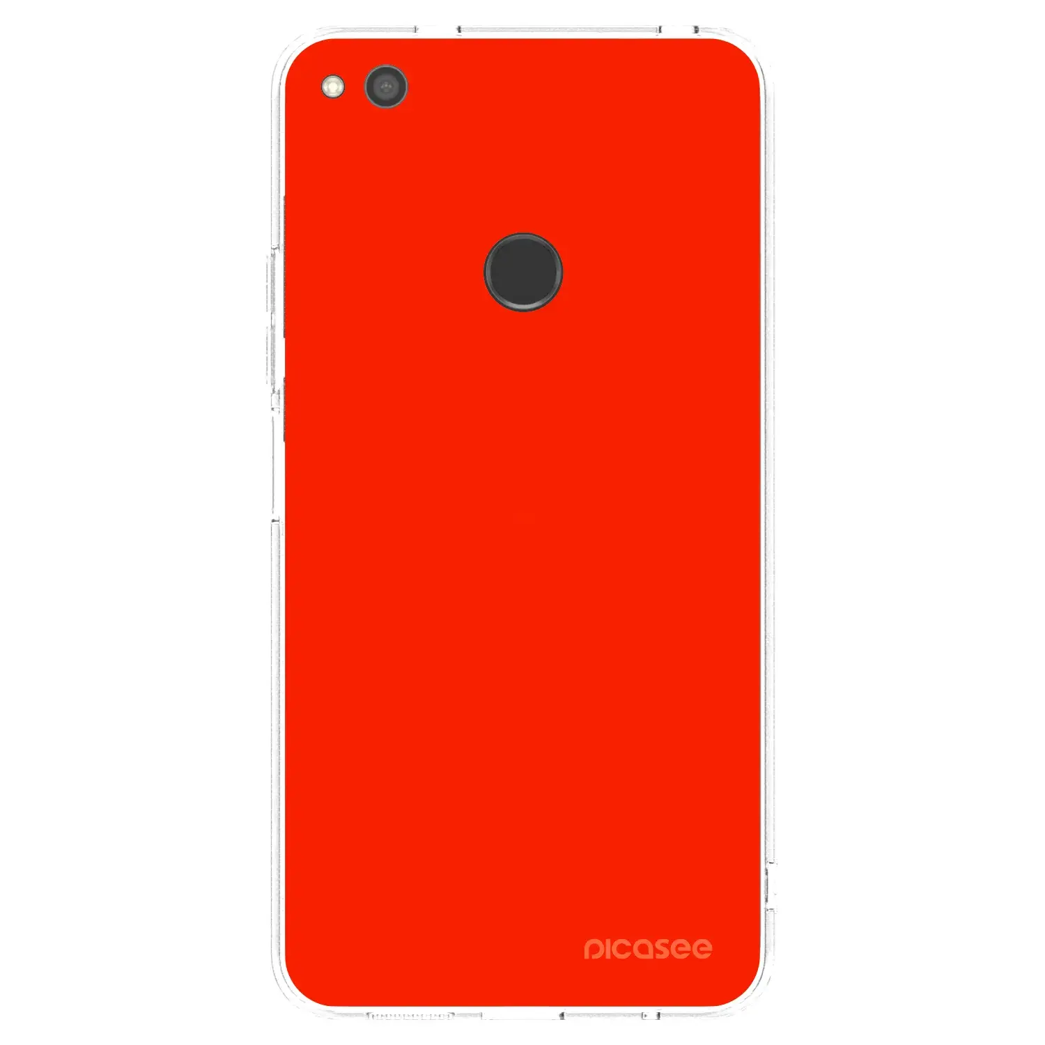 Silikonový průhledný obal pro Huawei P9 Lite 2017 - Maranello Red