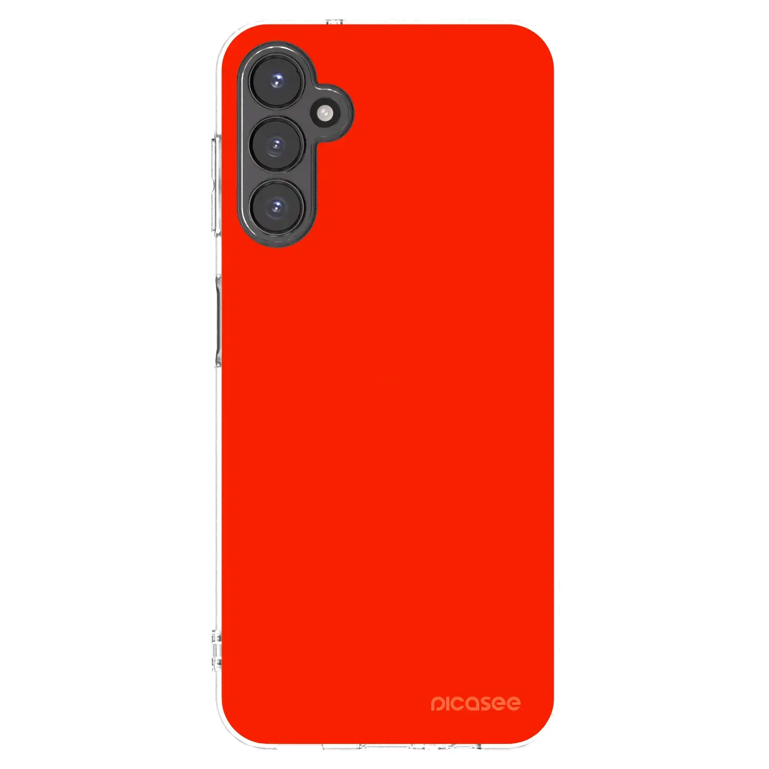 Silikonový průhledný obal pro Samsung Galaxy A14 5G A146P - Maranello Red