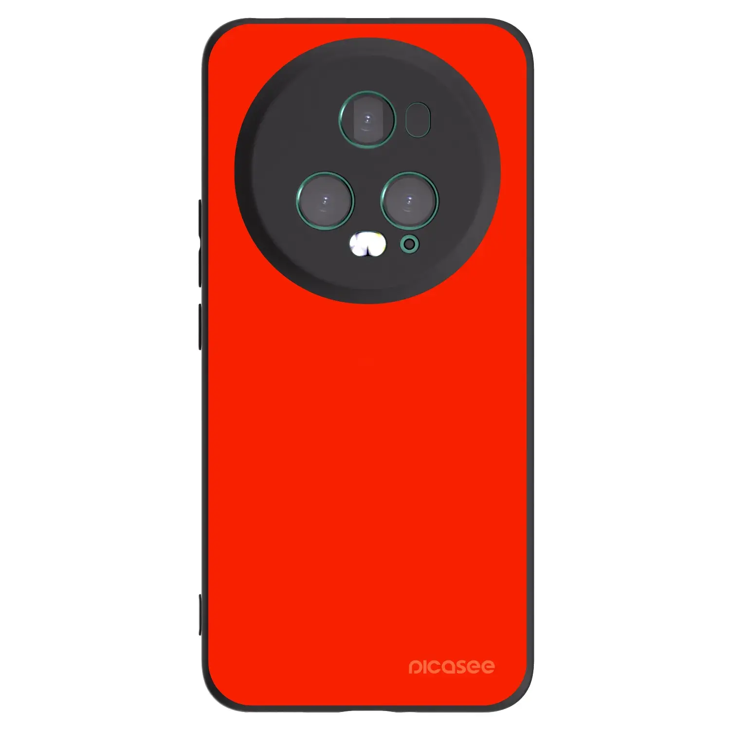 Silikonový černý obal pro Honor Magic5 Pro - Maranello Red