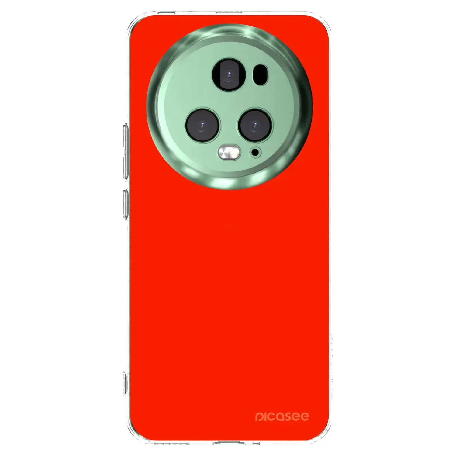 Silikonový průhledný obal pro Honor Magic5 Pro - Maranello Red