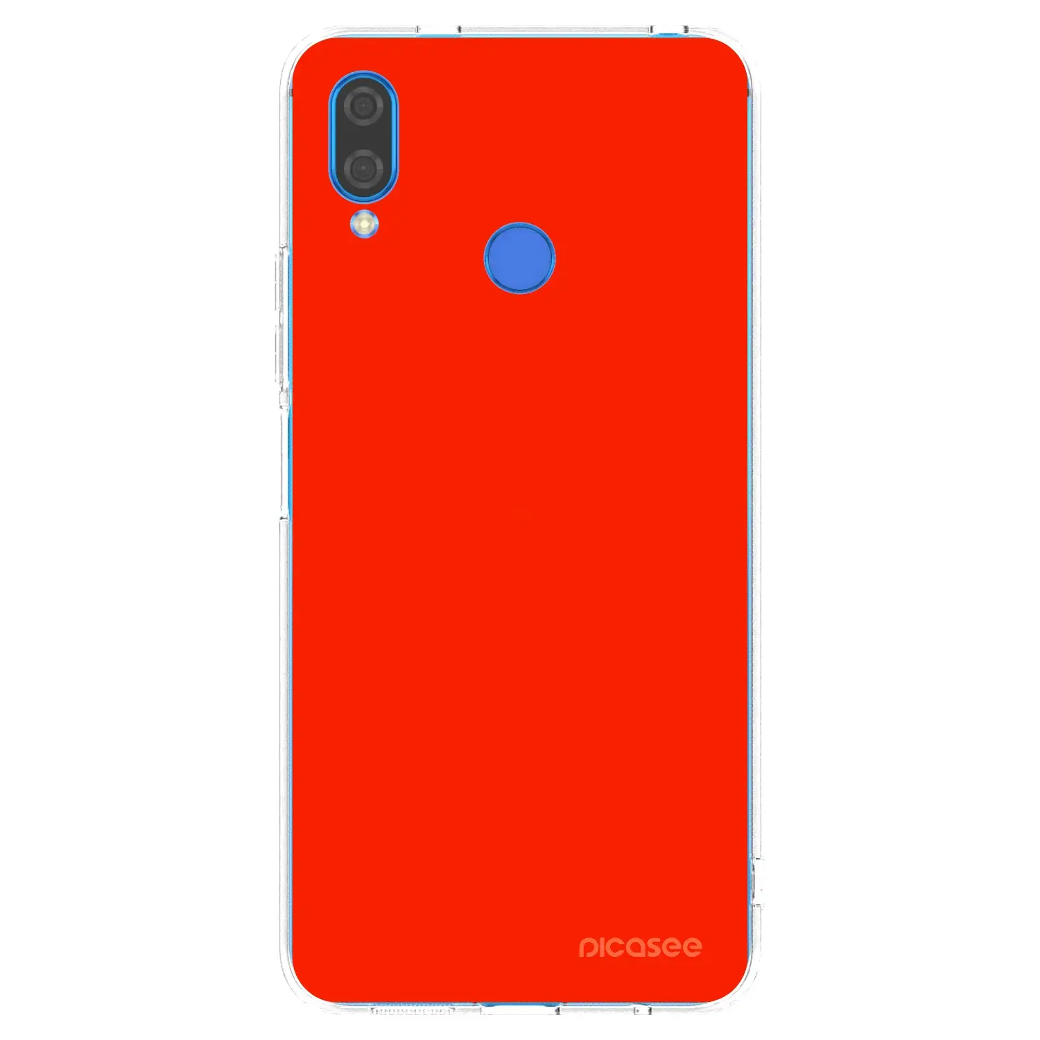 Silikonový průhledný obal pro Huawei Nova 3i - Maranello Red