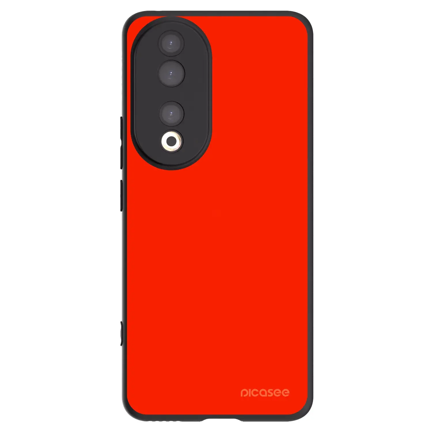 Silikonový černý obal pro Honor 90 5G - Maranello Red