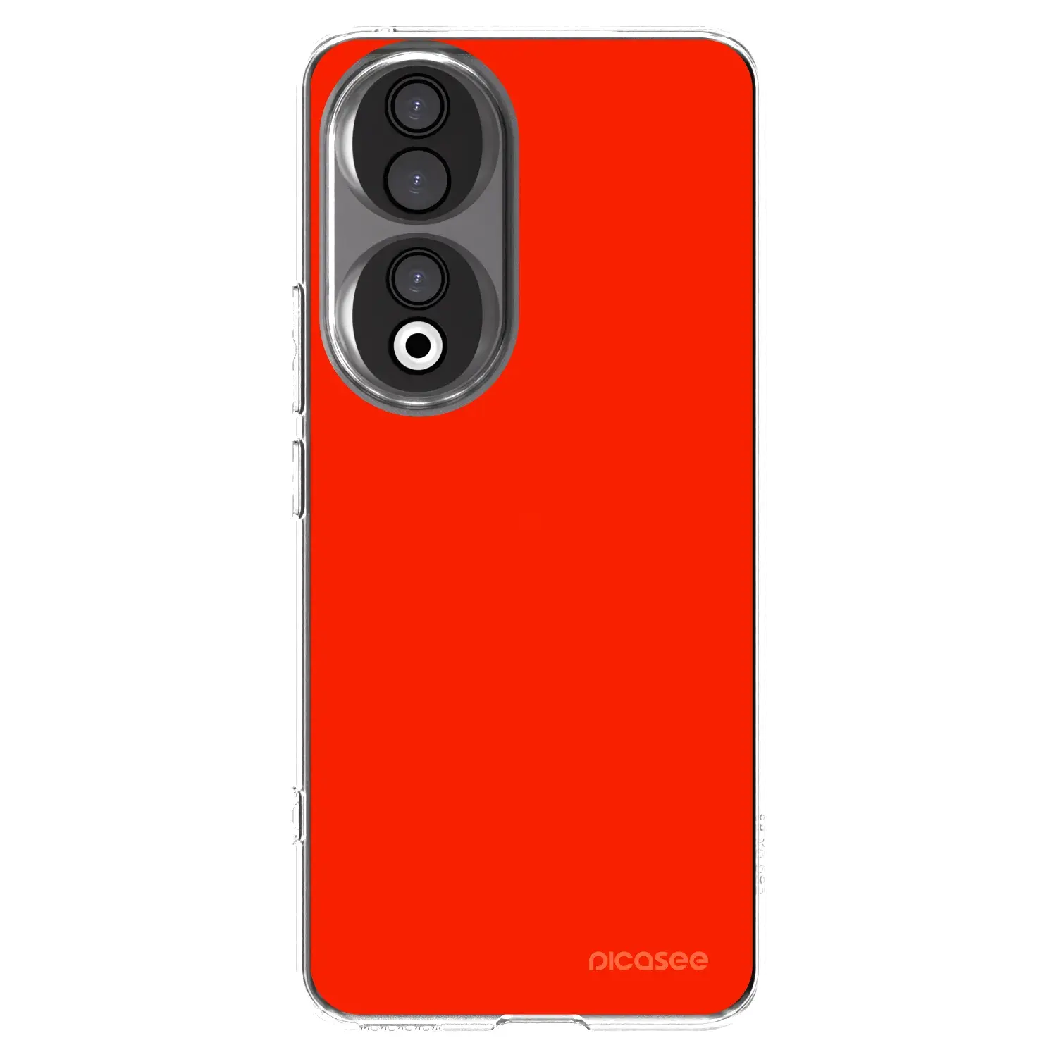 Silikonový průhledný obal pro Honor 90 5G - Maranello Red