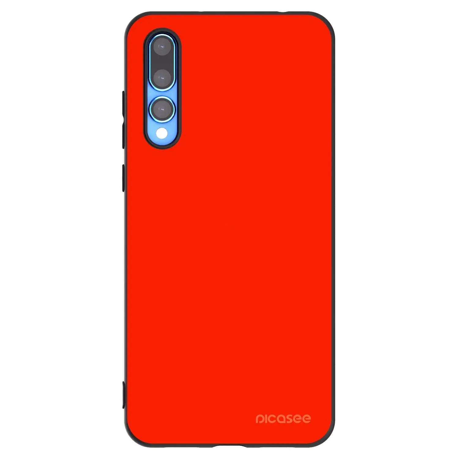 Silikonový černý obal pro Huawei P20 Pro - Maranello Red