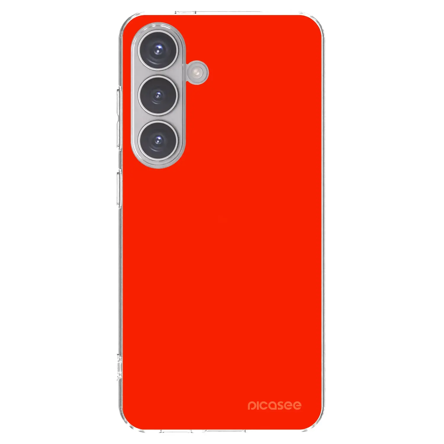 Silikonový průhledný obal pro Samsung Galaxy S24 S921B 5G - Maranello Red