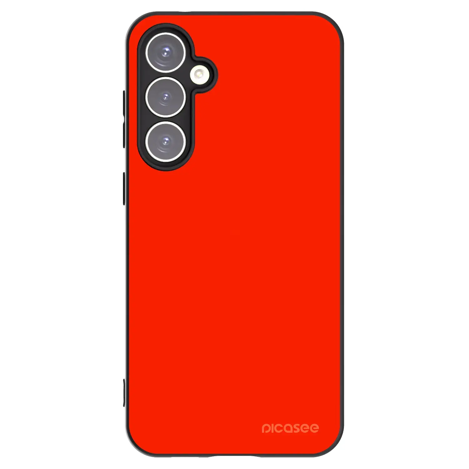 Silikonový černý obal pro Samsung Galaxy S23 FE S711B - Maranello Red