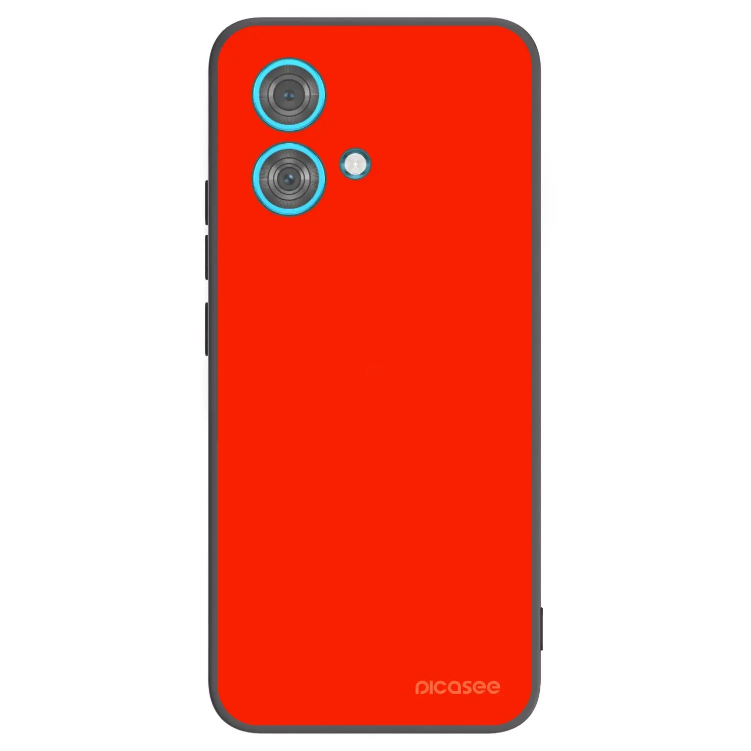 Silikonový černý obal pro Motorola Edge 40 Neo - Maranello Red