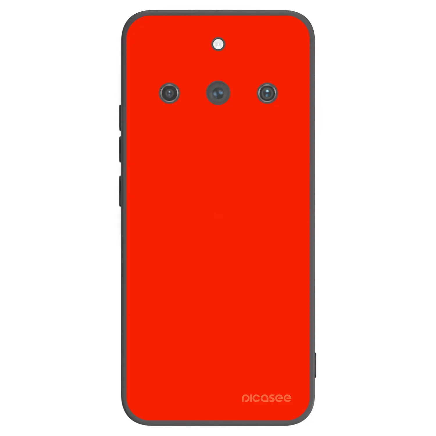 Silikonový černý obal pro Realme 11 Pro+ - Maranello Red