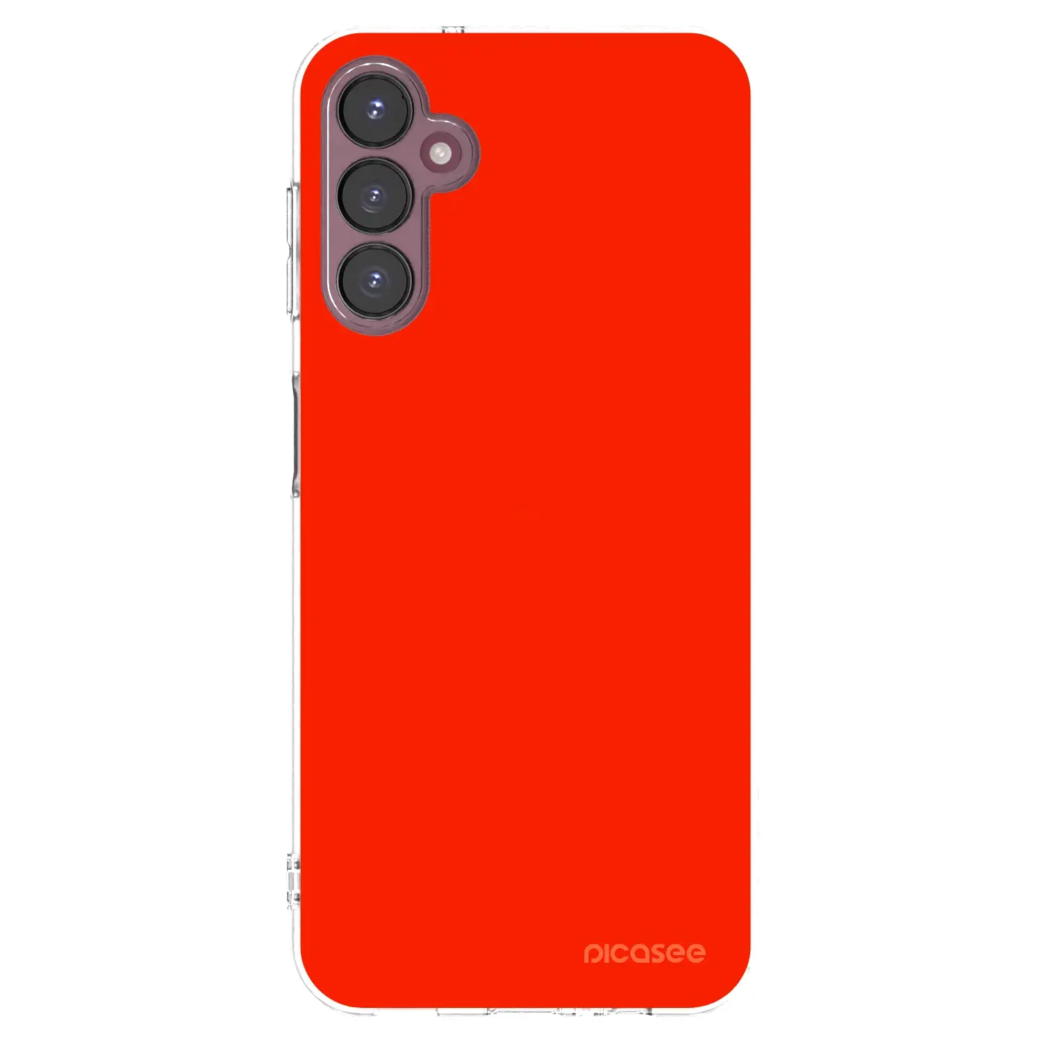 Silikonový průhledný obal pro Samsung Galaxy A05s A057G - Maranello Red