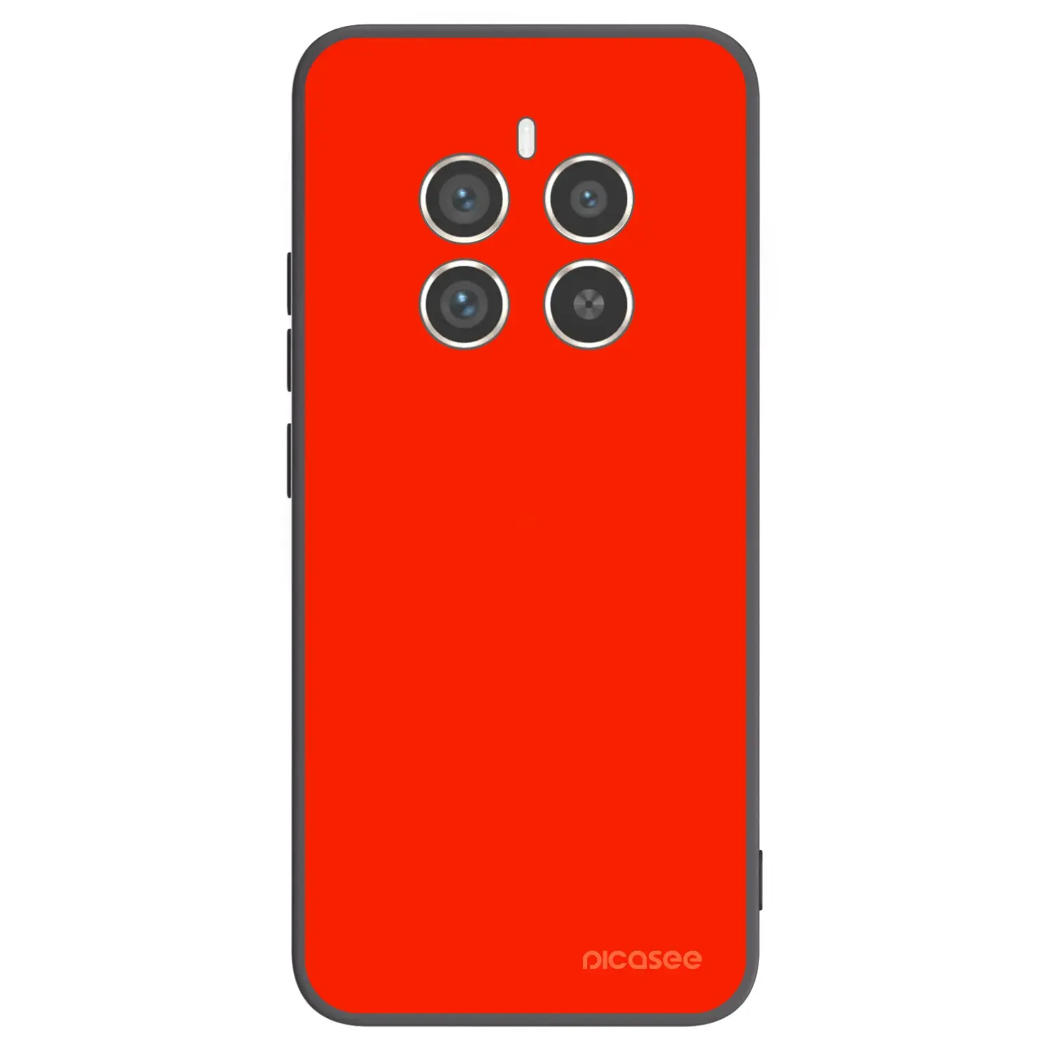 Silikonový černý obal pro Realme 12 Pro 5G - Maranello Red