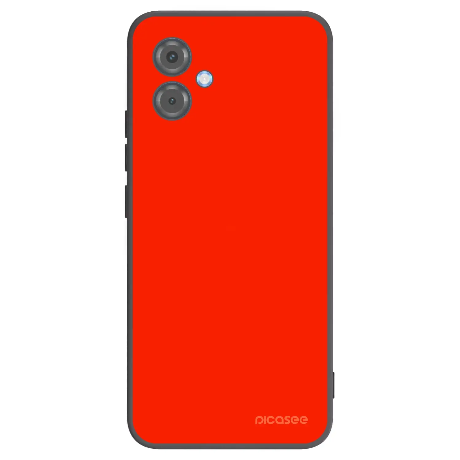 Silikonový černý obal pro Motorola Moto G14 - Maranello Red