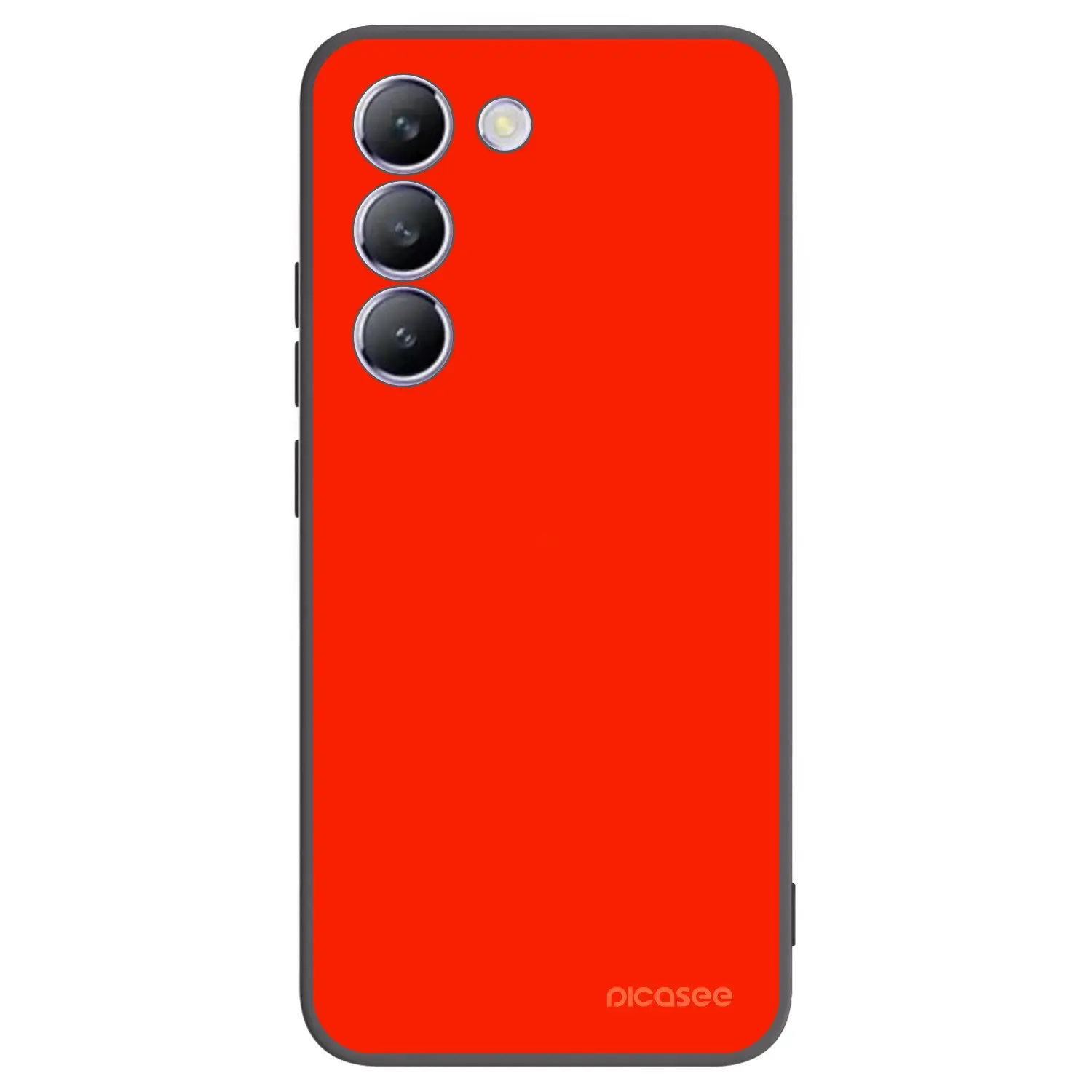 Silikonový černý obal pro Vivo V40 SE 5G - Maranello Red