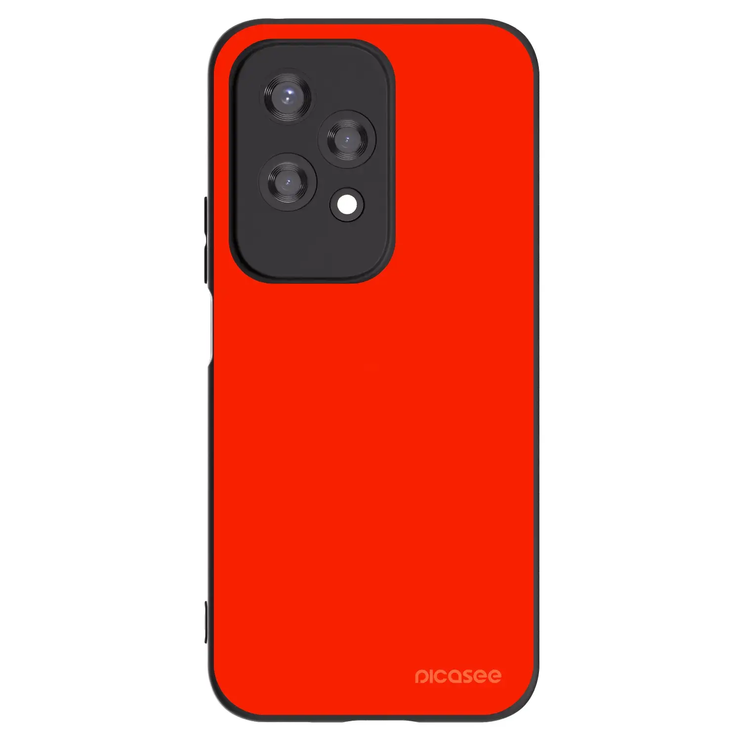 Silikonový černý obal pro Honor 200 Lite - Maranello Red