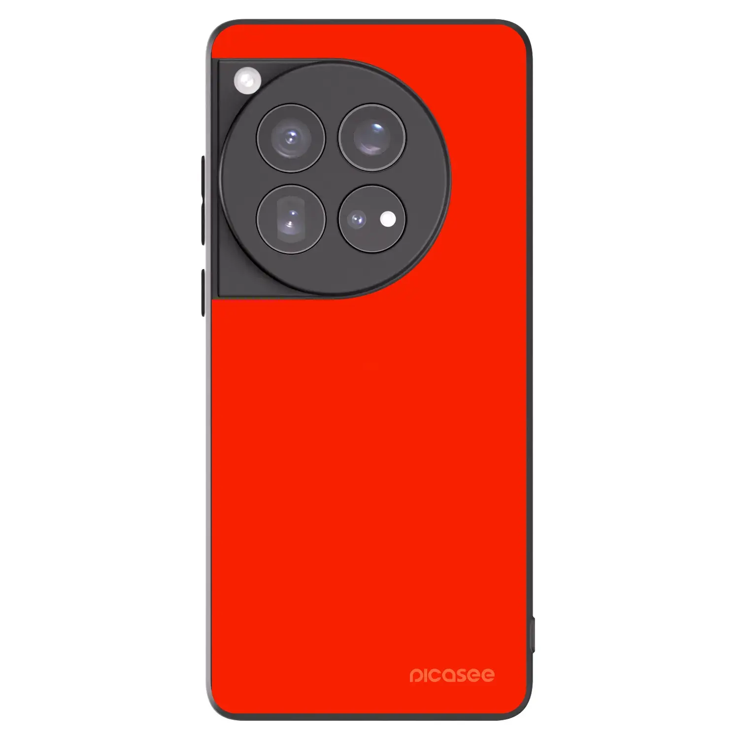 Silikonový černý obal pro OnePlus 12 5G - Maranello Red