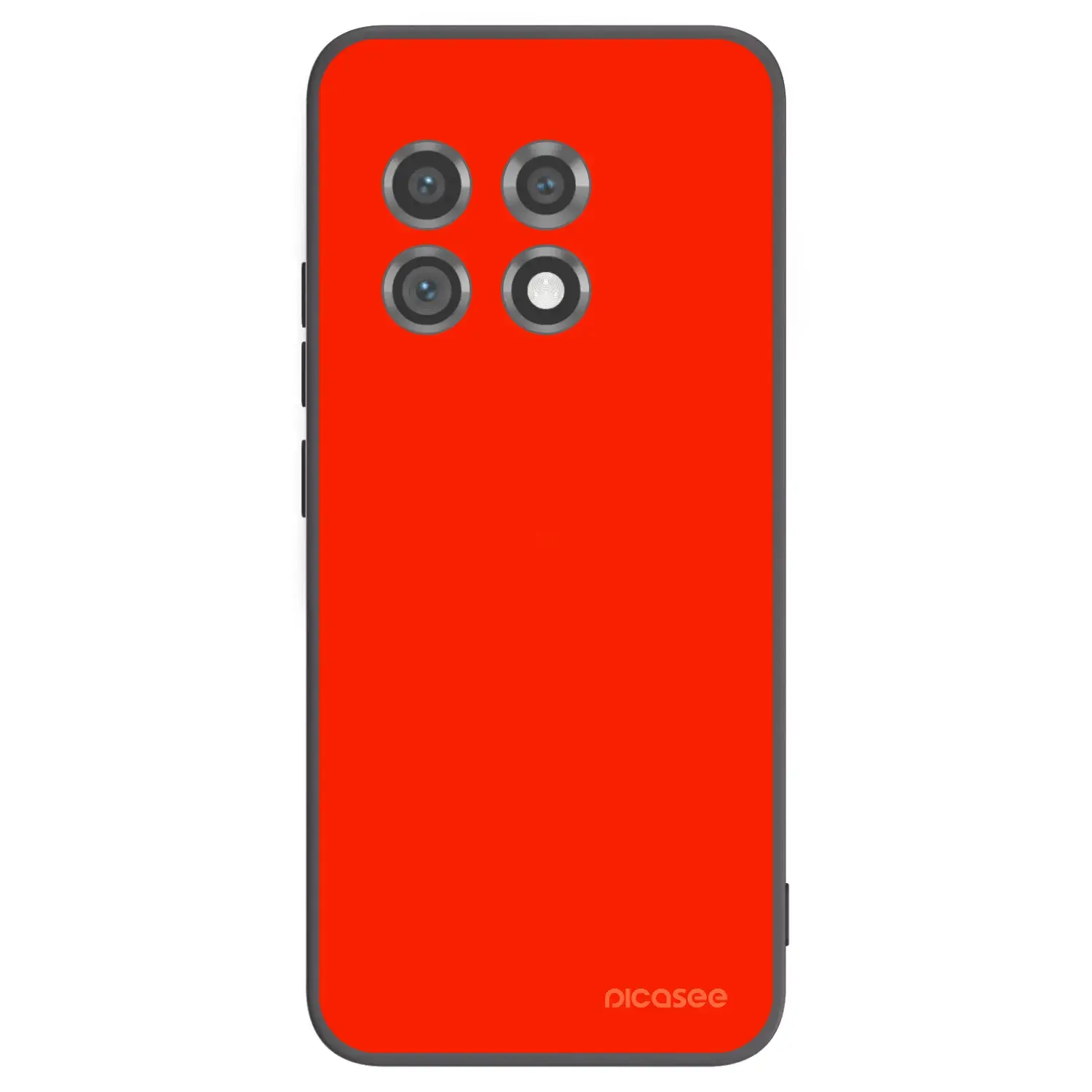 Silikonový černý obal pro OnePlus 11 5G - Maranello Red