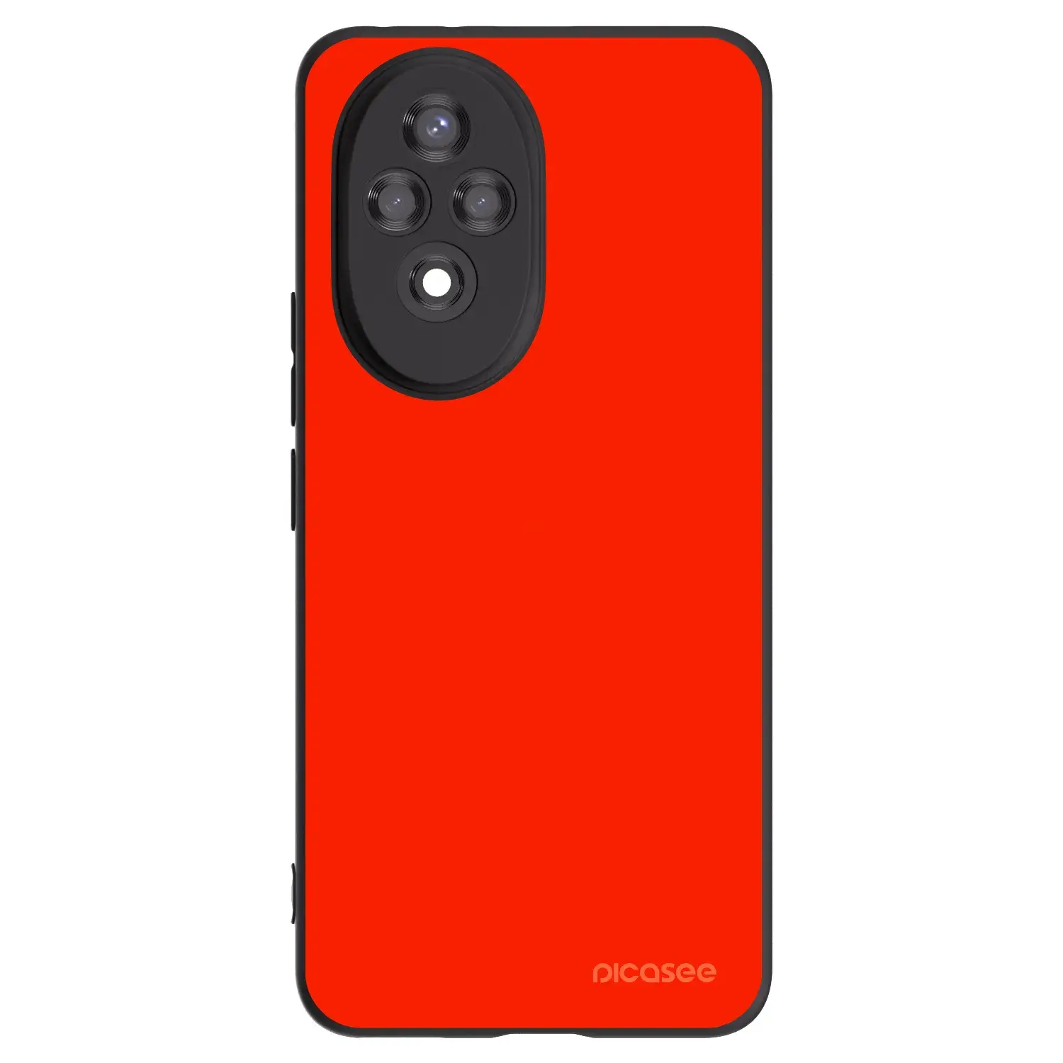 Silikonový černý obal pro Honor 200 Pro 5G - Maranello Red