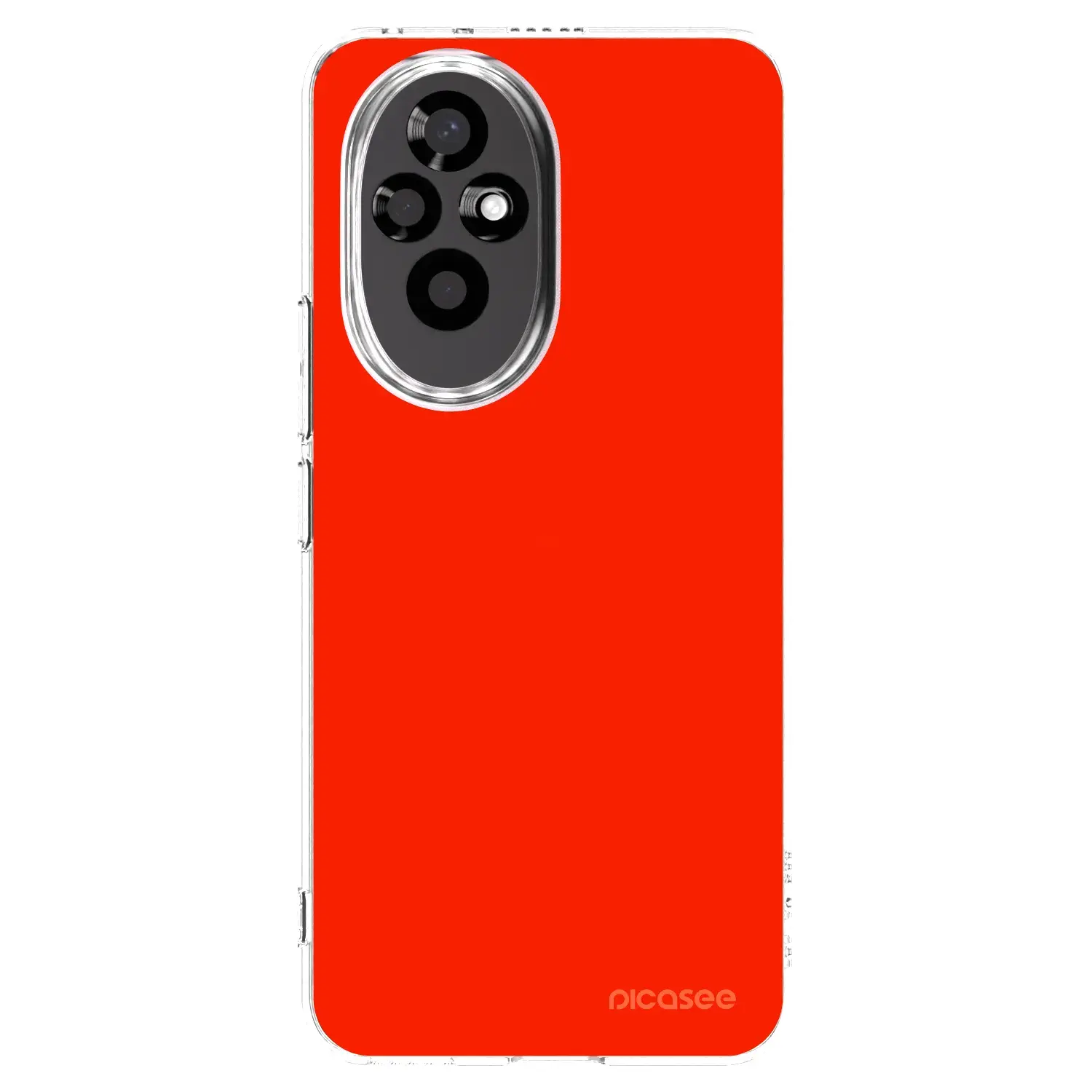 Silikonový průhledný obal pro Honor 200 Pro 5G - Maranello Red