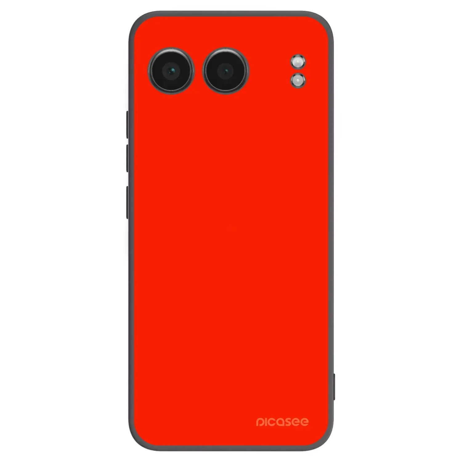 Silikonový černý obal pro OnePlus Nord 4 - Maranello Red