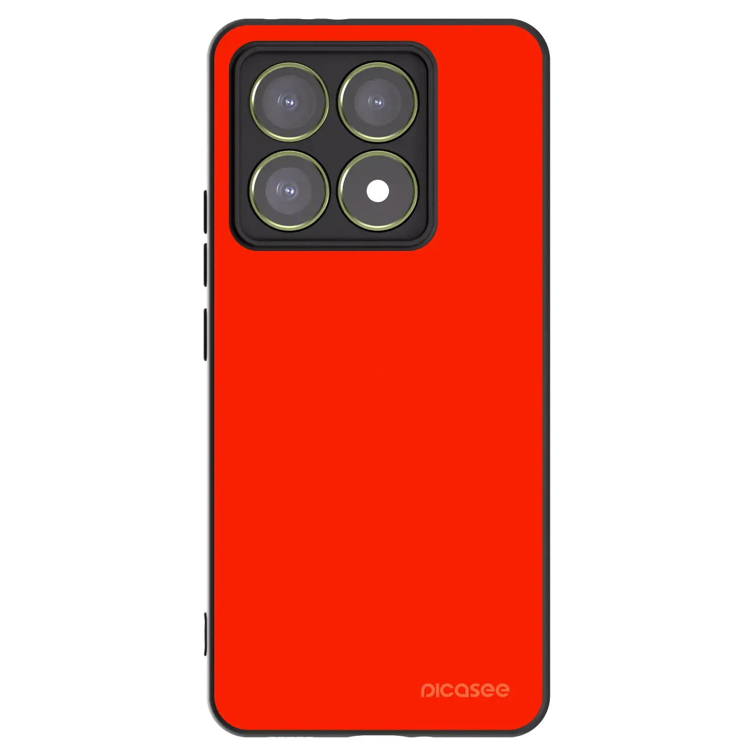 Silikonový černý obal pro Xiaomi 14T - Maranello Red