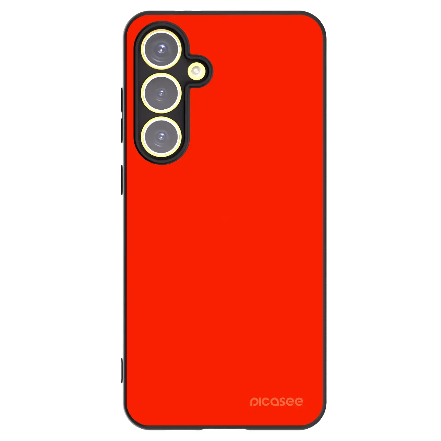 Silikonový černý obal pro Samsung Galaxy S24 FE S721B - Maranello Red