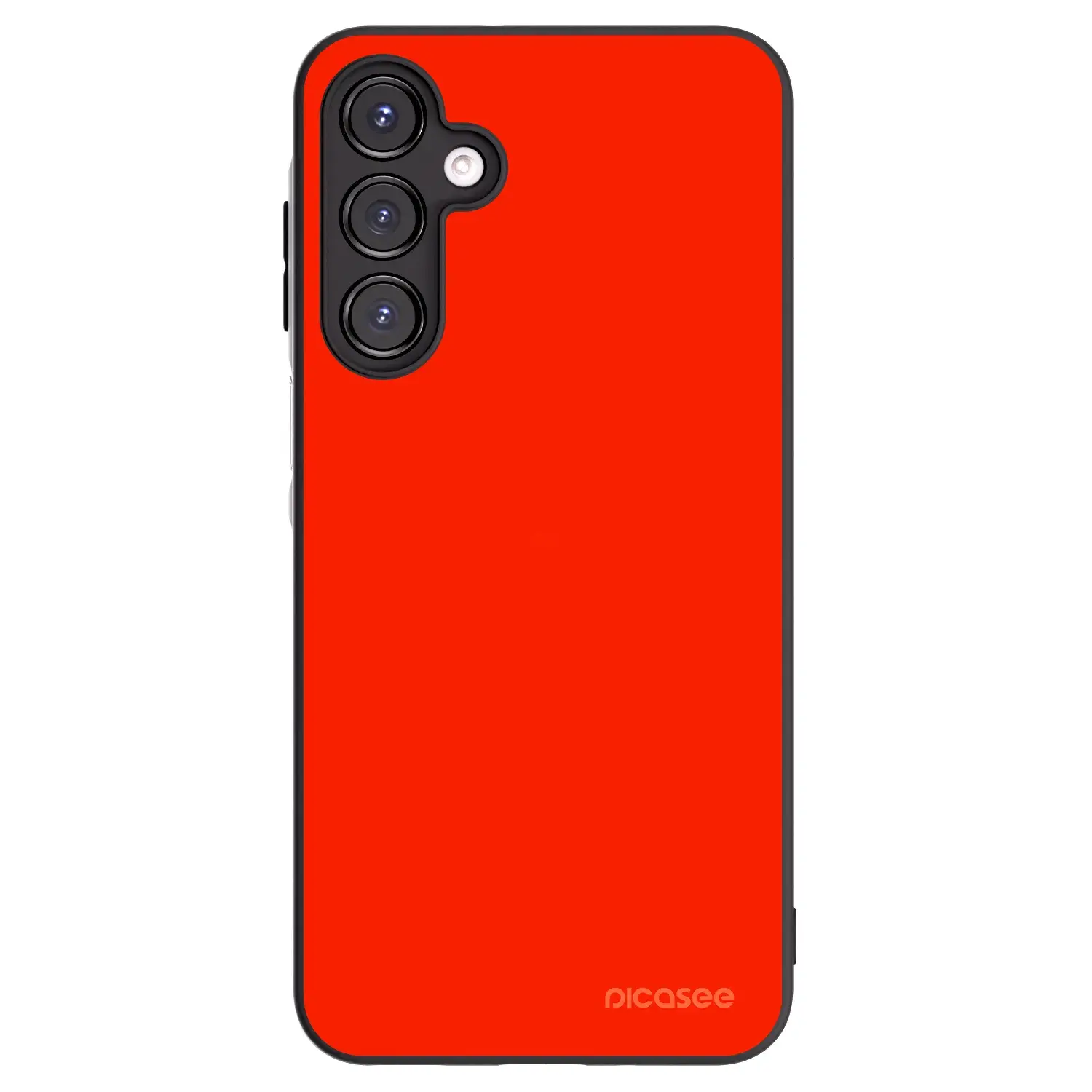 Silikonový černý obal pro Samsung Galaxy A16 5G - Maranello Red