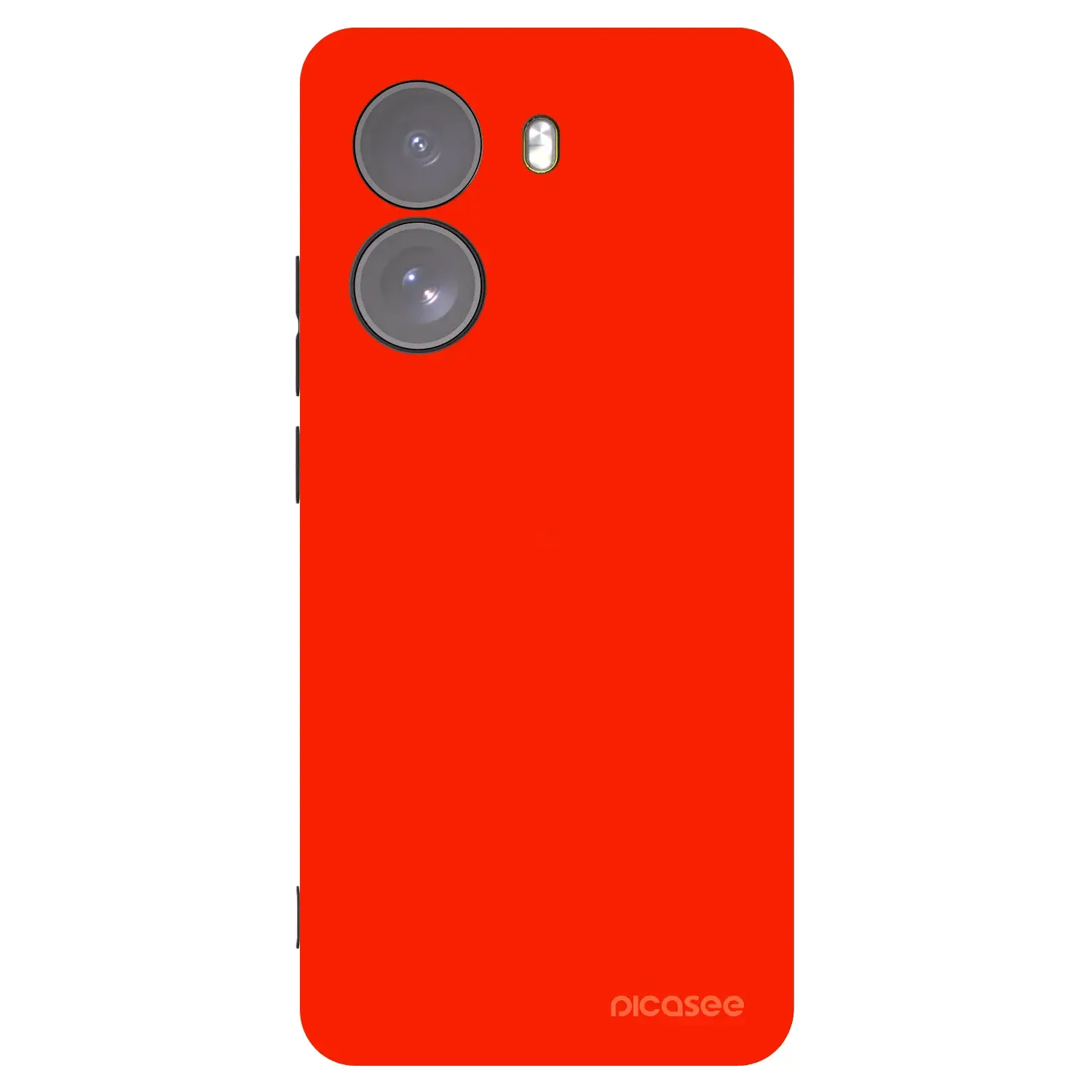 Silikonový černý obal pro Xiaomi Poco X7 - Maranello Red