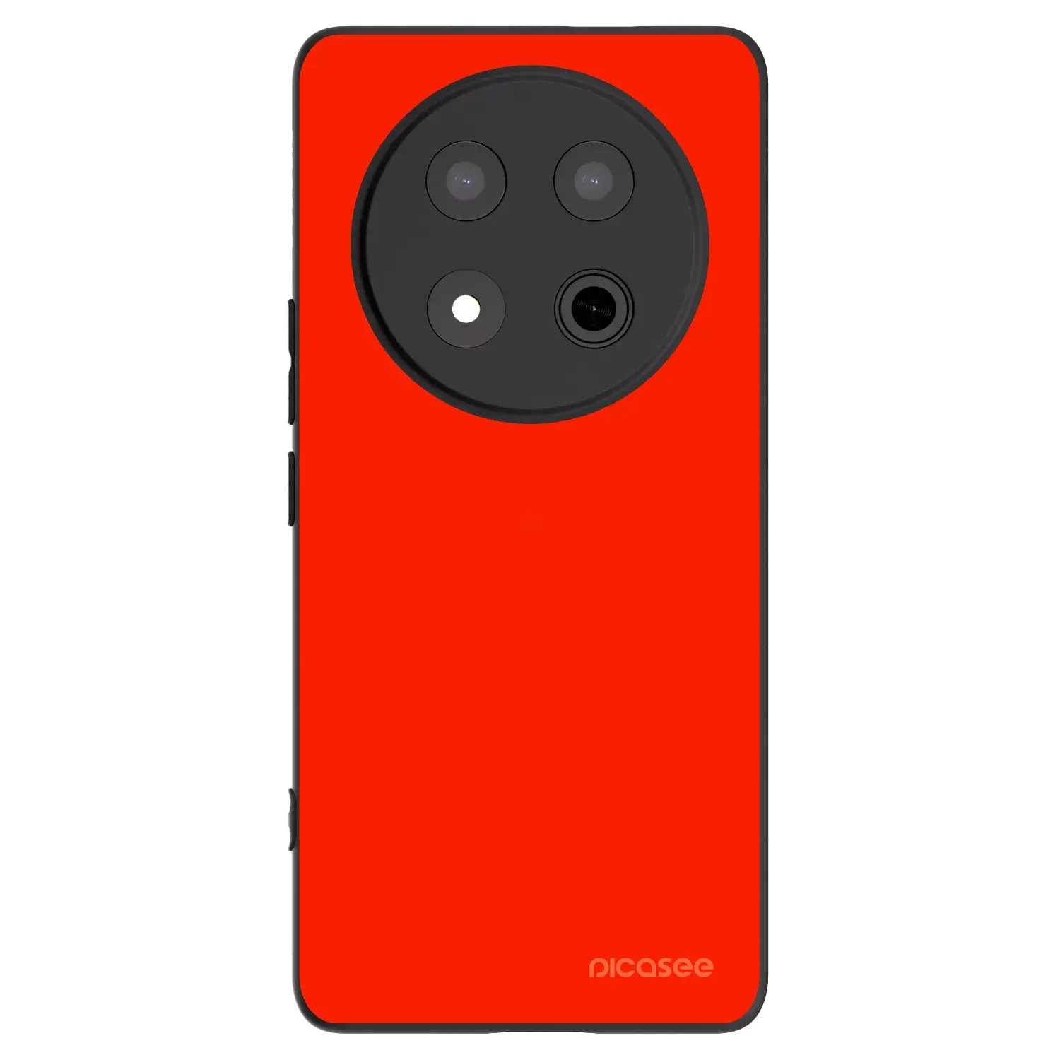 Silikonový černý obal pro Honor Magic7 Lite 5G - Maranello Red