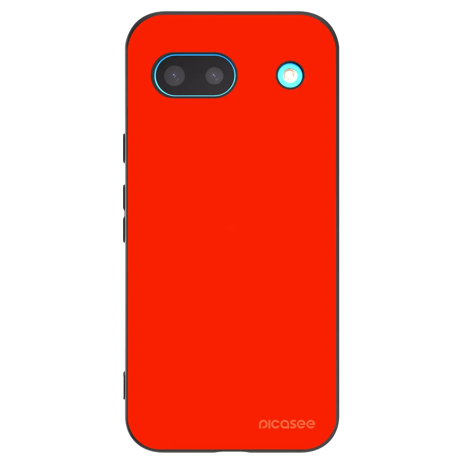 Silikonový černý obal pro Google Pixel 8a - Maranello Red