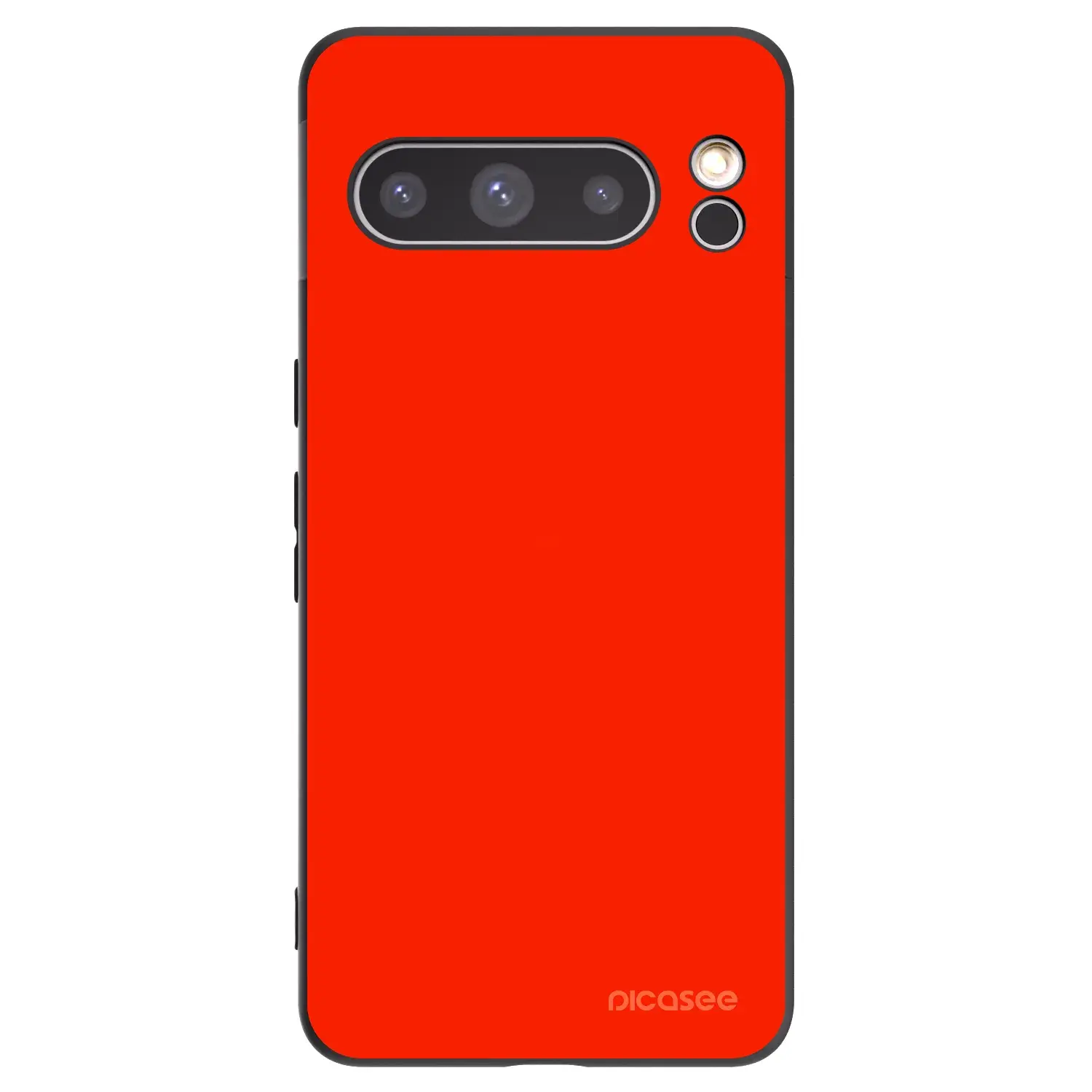 Silikonový černý obal pro Google Pixel 8 Pro - Maranello Red